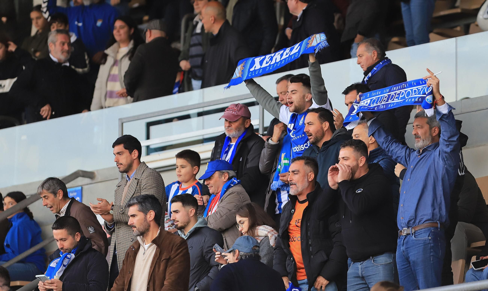 Búscate en el partido del Xerez CD contra el Recreativo Granada