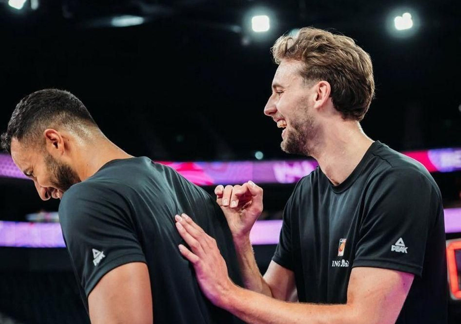 Alemania se entrenaba en Tampere.