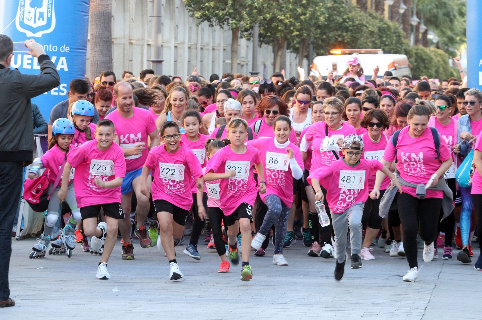 "Kms por Ellas", la carrera de La Mujer en imágenes