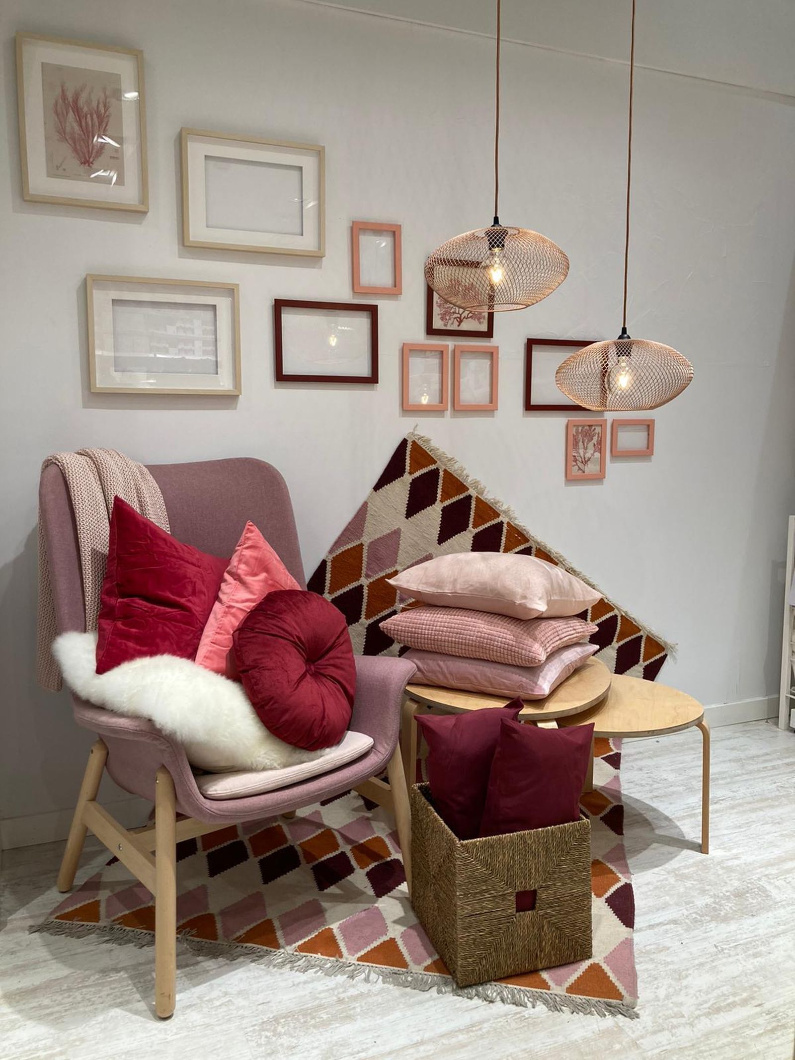 Un área de inspiración de la nueva tienda de Ikea en Nervión Plaza.