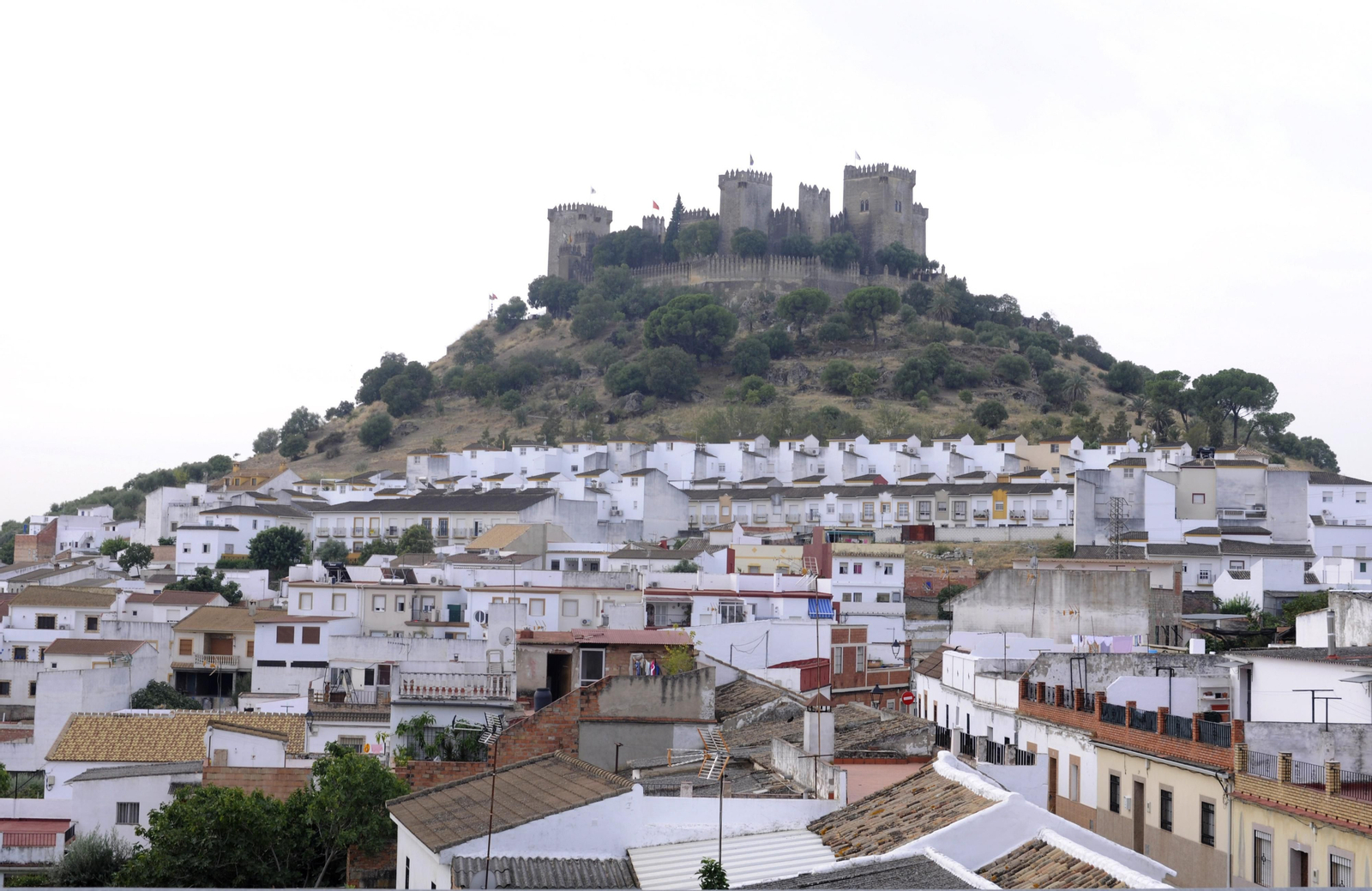 Las fotografías de Almodóvar del Río en plena segunda ola del coronavirus