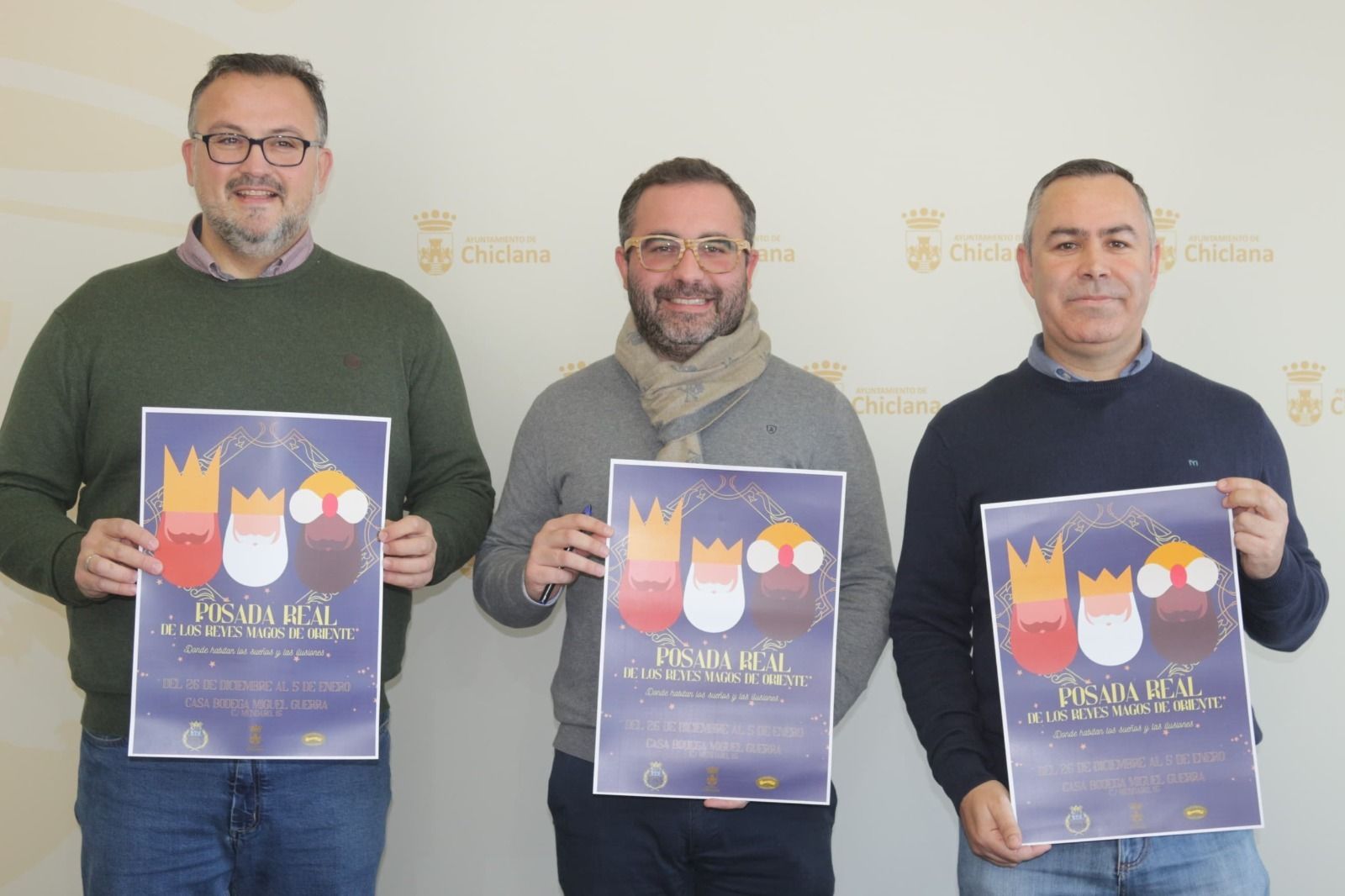 Participantes en la presentación de esta actividad navideña.