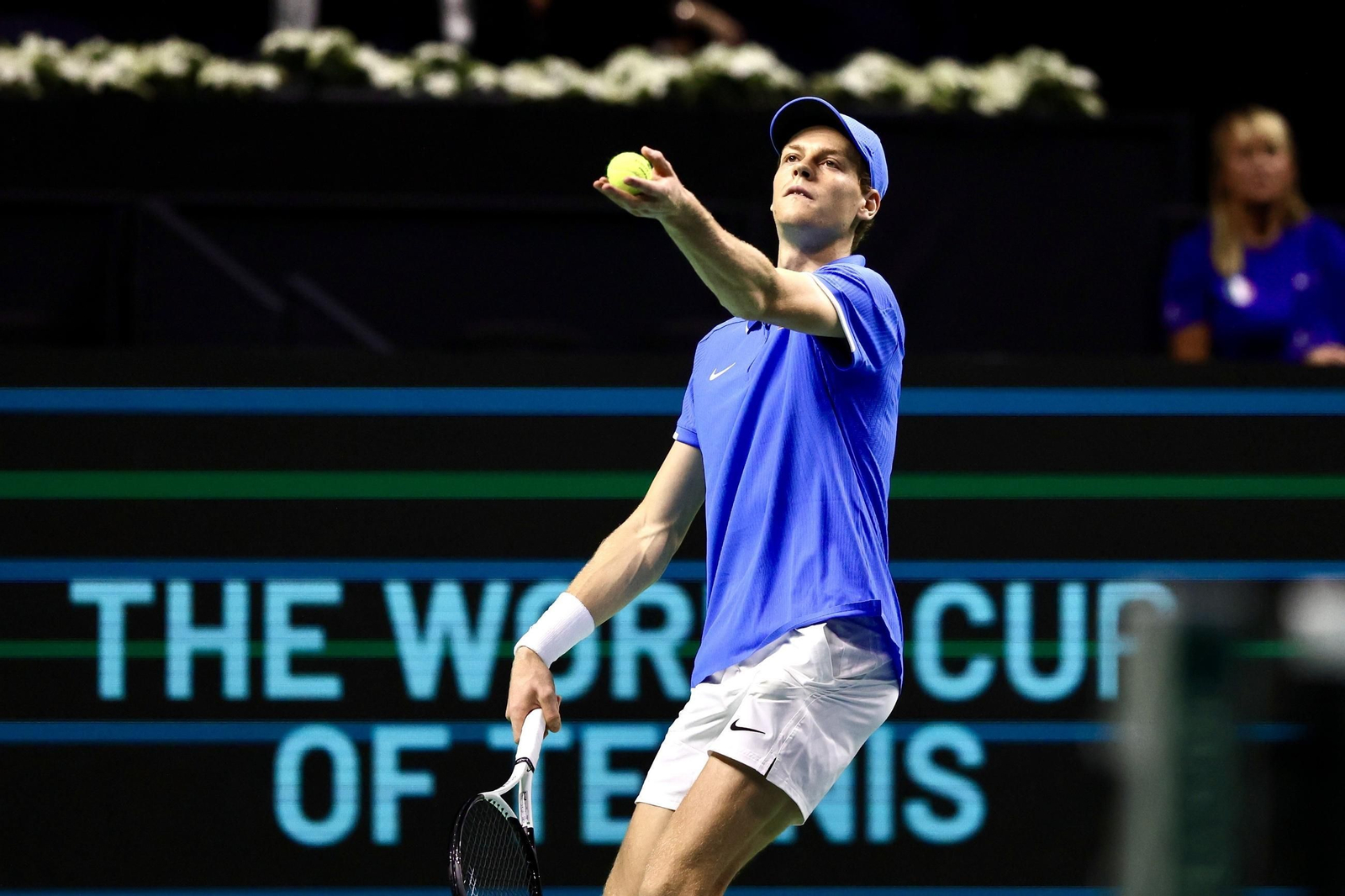 La celebración de Italia de la Copa Davis en Málaga, en fotos