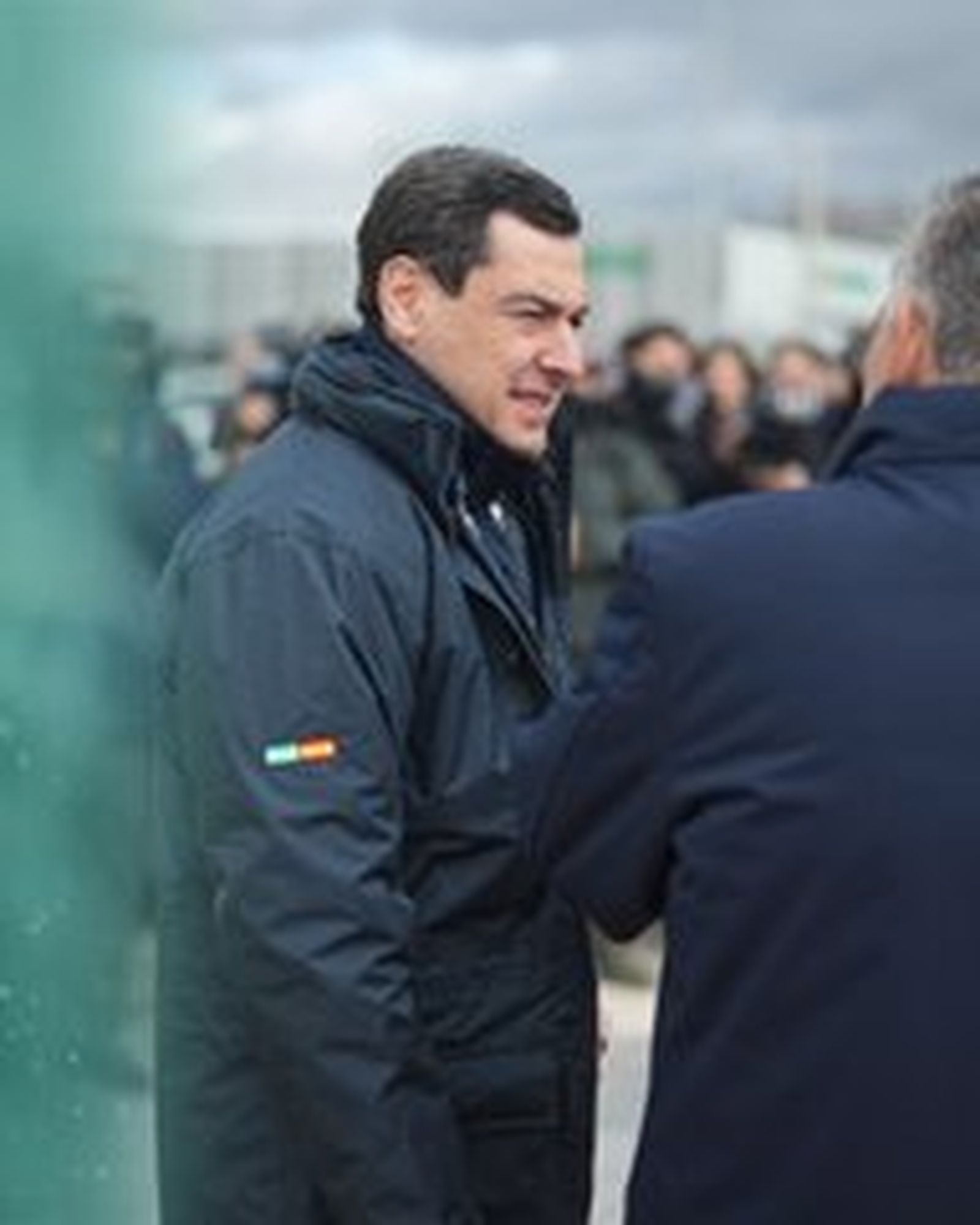 Juanma Moreno en Huétor Tájar