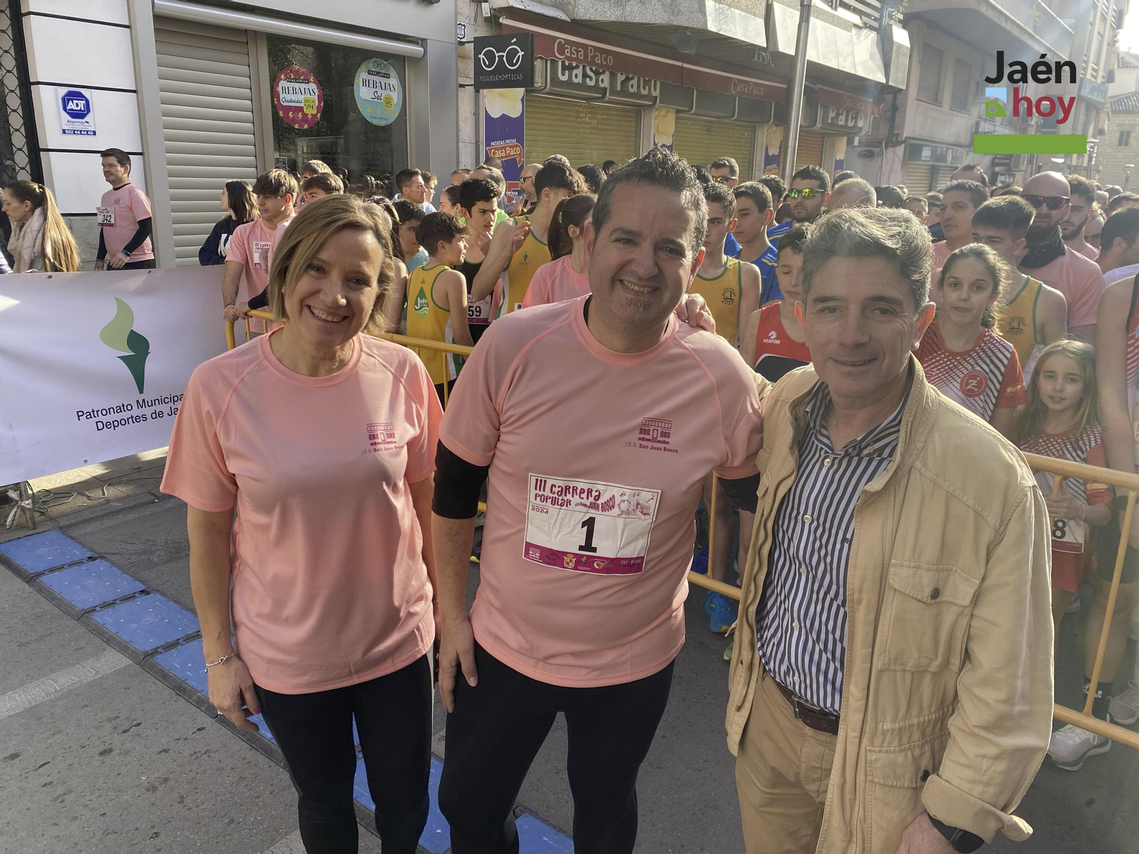 Carrera IES San Juan Bosco contra el cáncer.