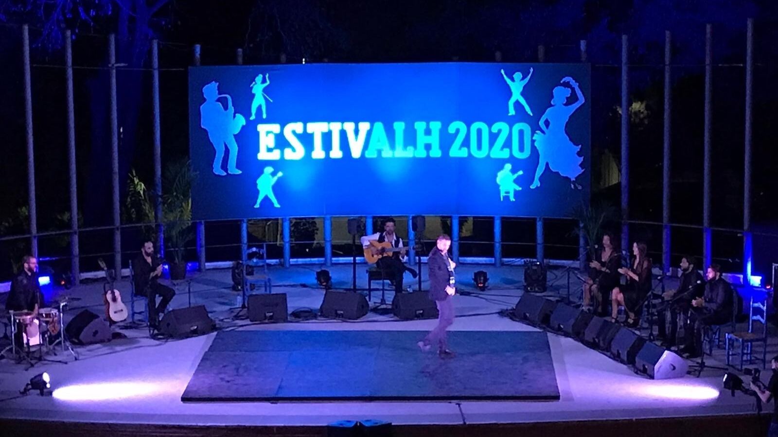 Primer concierto tras el confinamiento de la finca municipal El Portón de Alhaurín de la Torre.