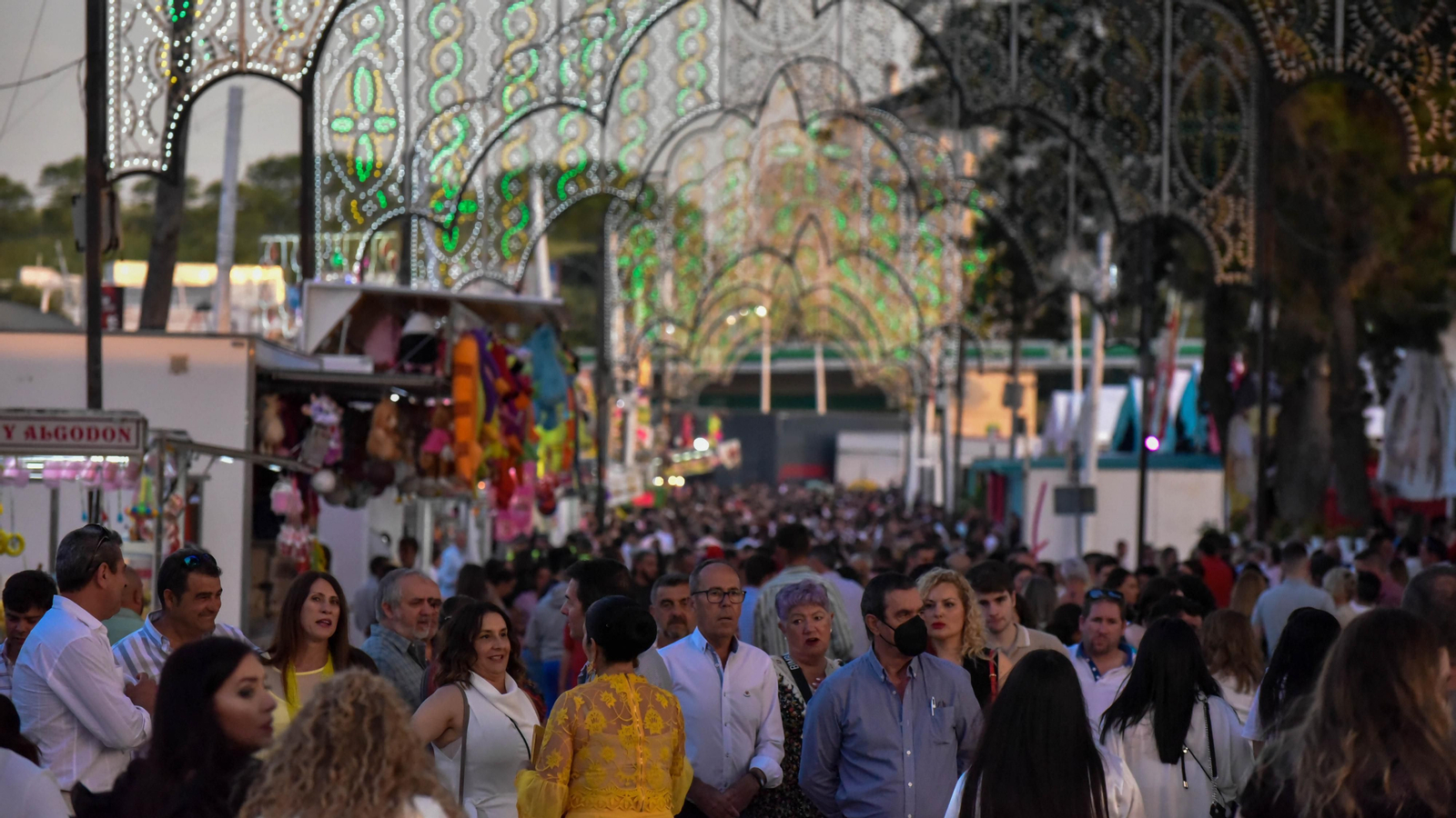 Fotos del sabado en la Feria de Los Barrios