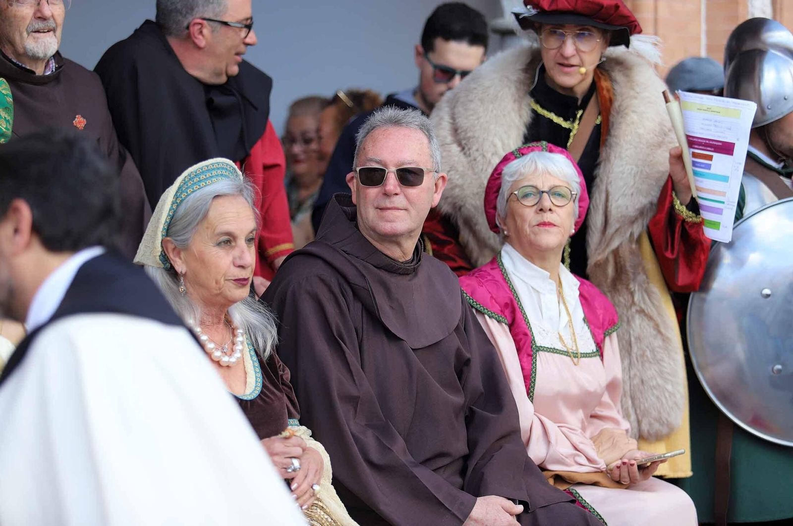 Imágenes del gran ambiente en la Feria Medieval de Palos de la Frontera, Huelva