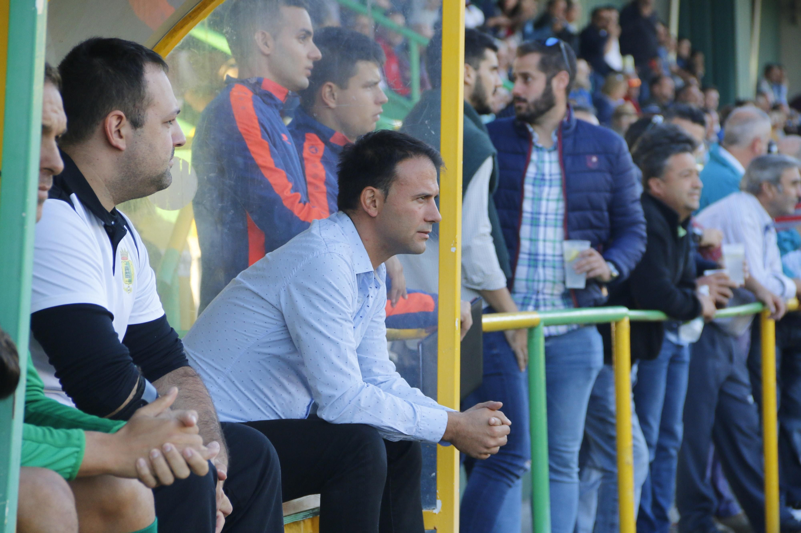Álex Pallarés, durante el partido.
