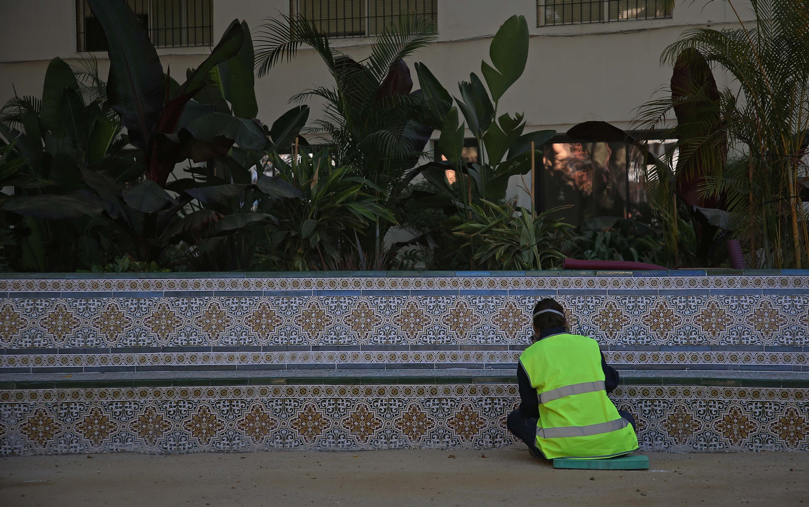 El parque María Cristina de Algeciras, listo para su reapertura