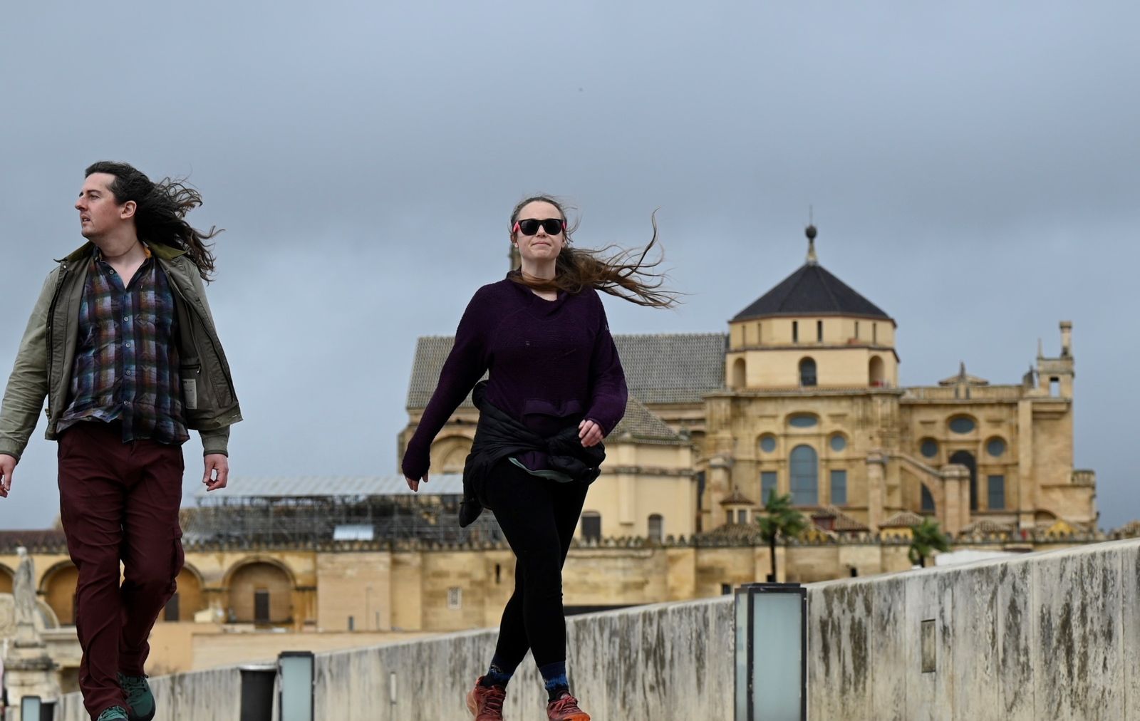 El paso de la borrasca 'Herminia' por Córdoba, en imágenes