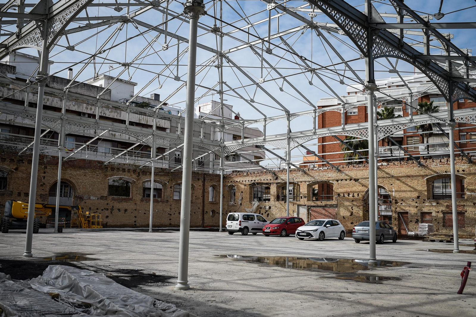 Imágenes de la restauración del edificio de Santa Fe