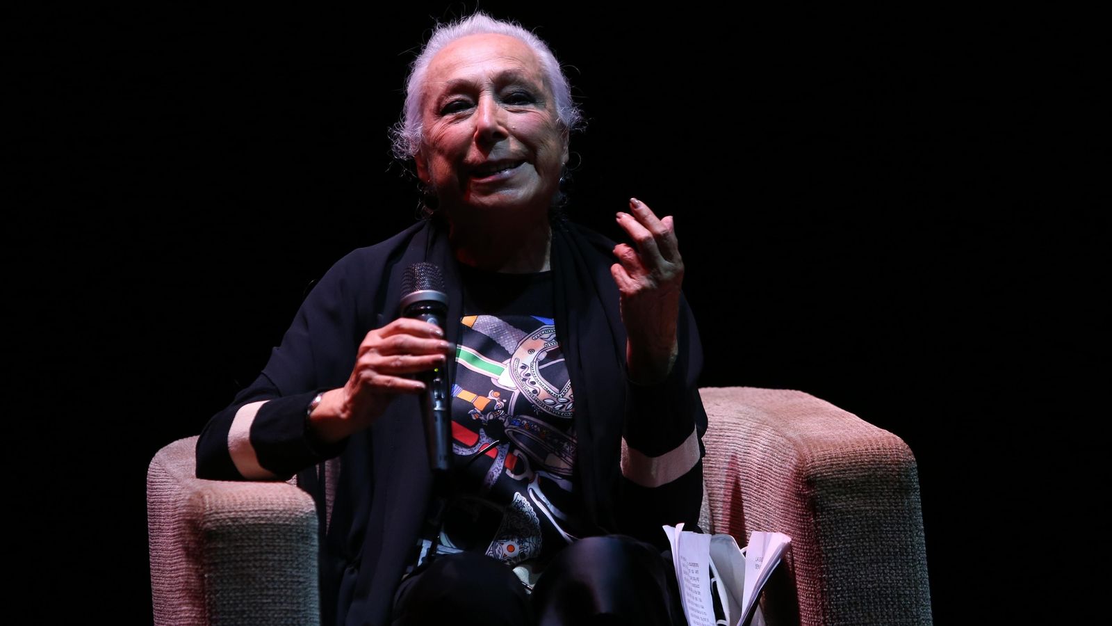 Cristina Hoyos, durante su intervención.