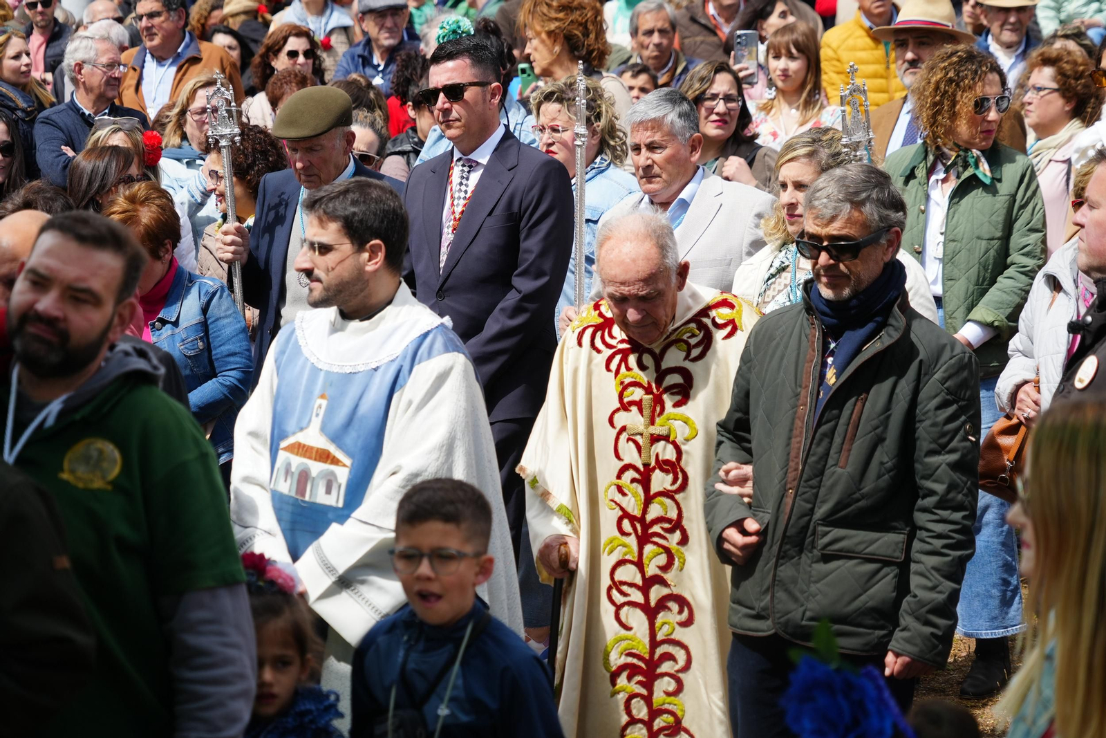 La romería de la Virgen de Veredas de Torrecampo, en imágenes