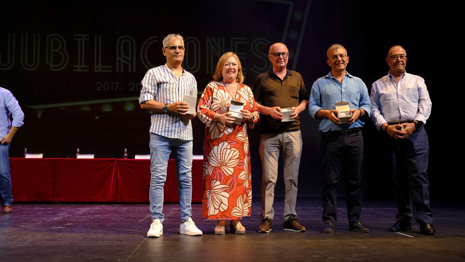 Imágenes del acto de jubilación de los profesionales del Distrito Sanitario Almería