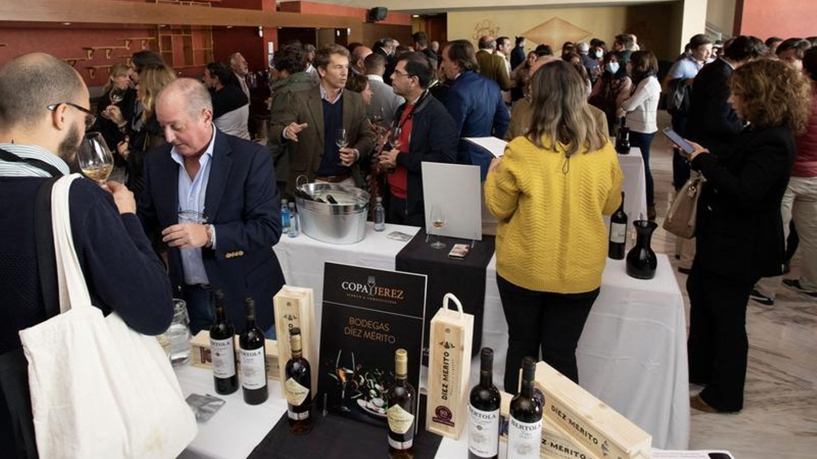 El showroom de bodegas en el Villamarta. El showroom de bodegas en el Villamarta.