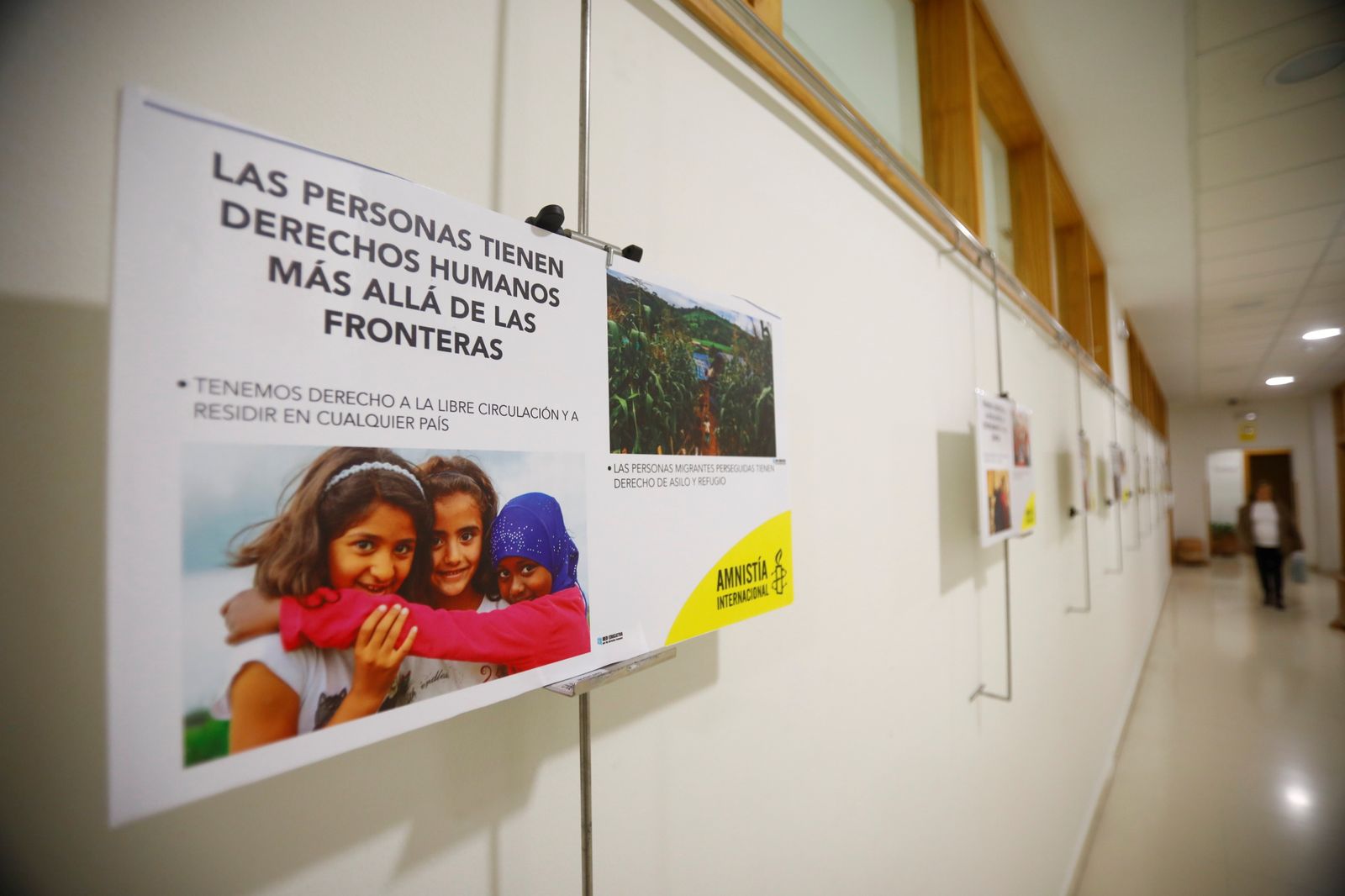La exposición 'Derechos Humanos, presente y futuro' de Amnistía Internacional, en imágenes