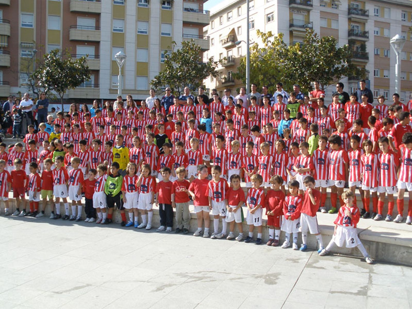 Integrantes del club Los Califas Balompié.