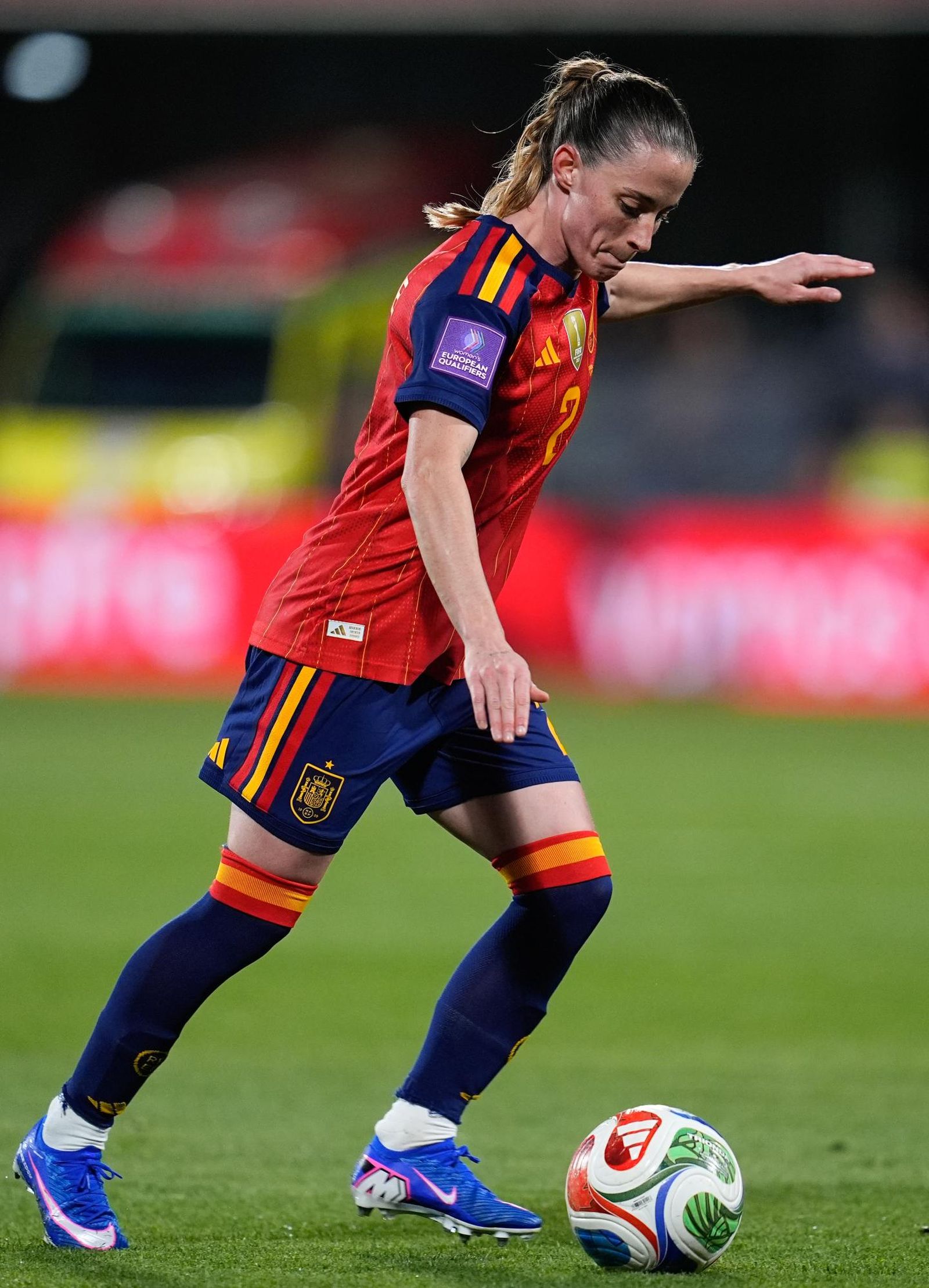 Las fotos del España-Islandia de fútbol femenino