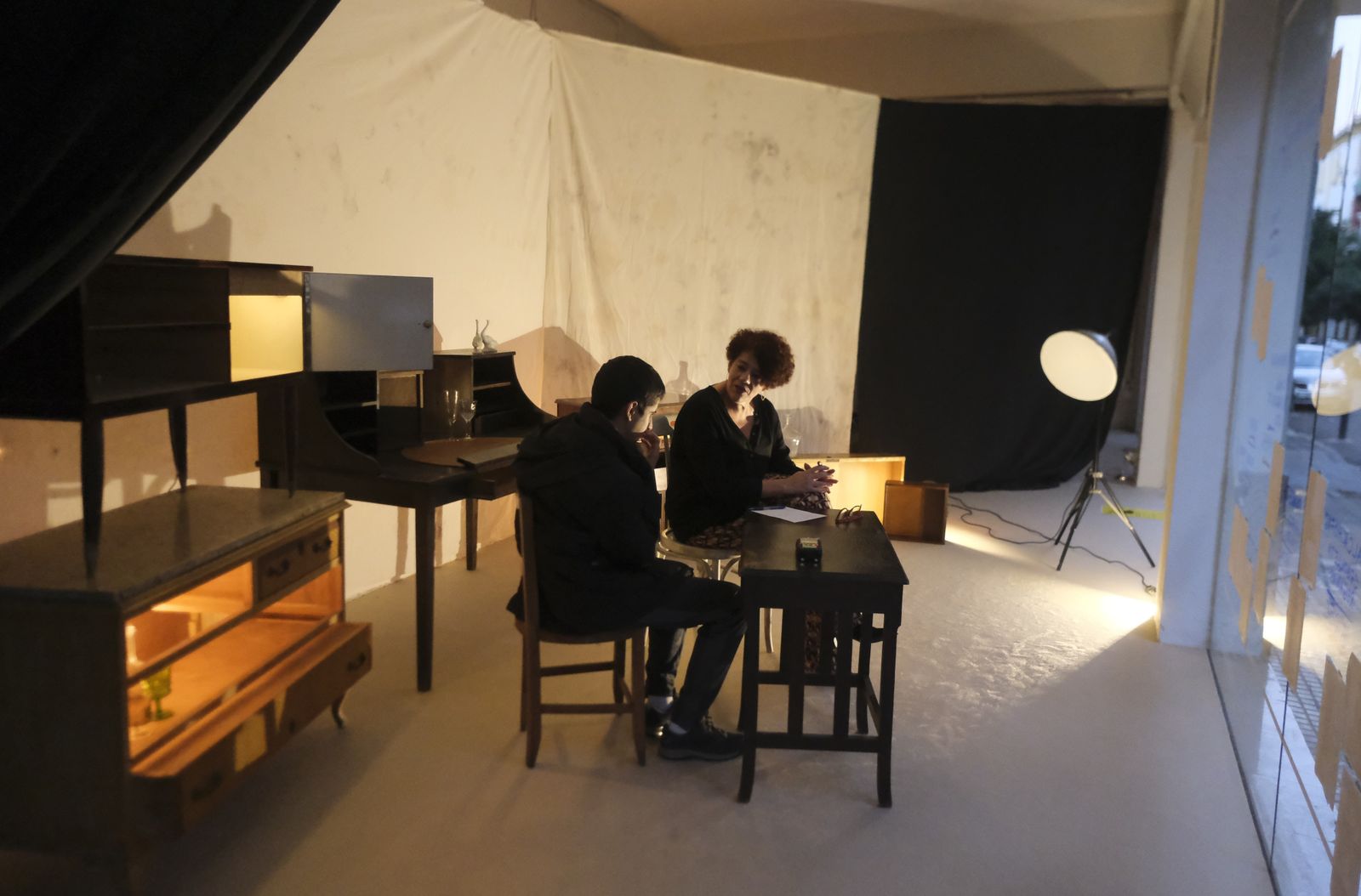 La acción 'Vida al por menor', en imágenes