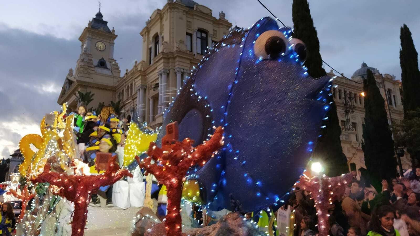 Una de las carrozas.