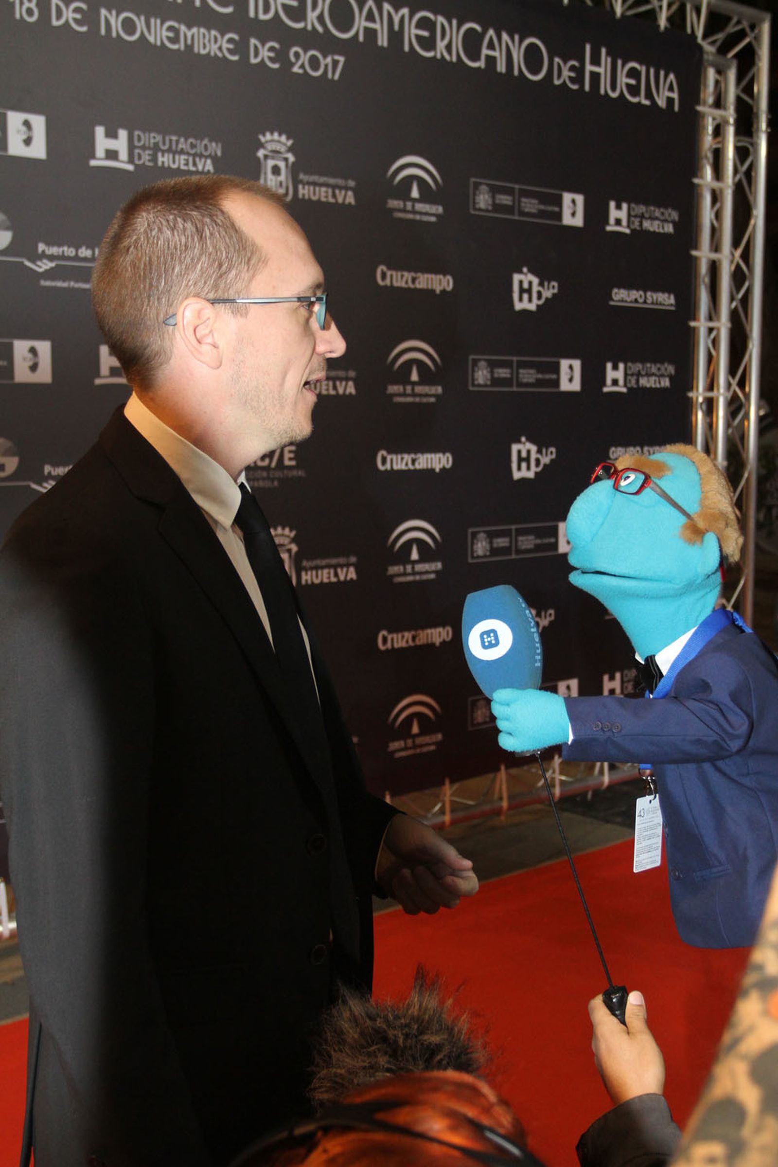 Gala inaugural de la 43 edición del Festival de cine Iberoamericano de Huelva.