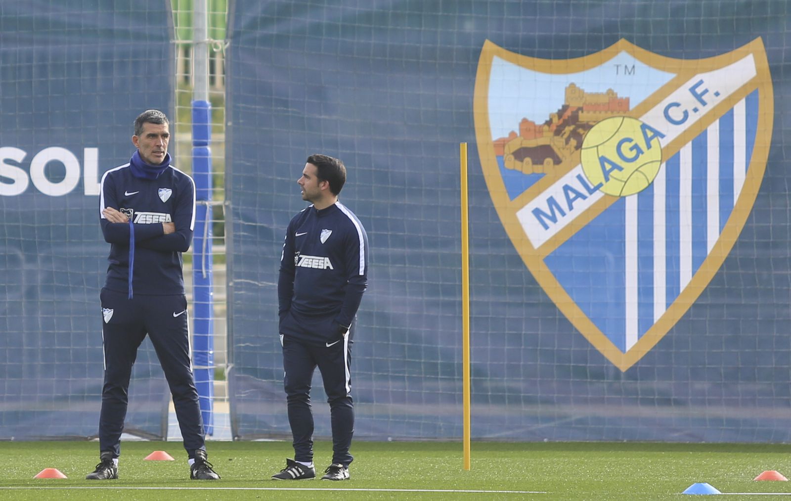 La tercera etapa de Muñiz en el Málaga en fotos