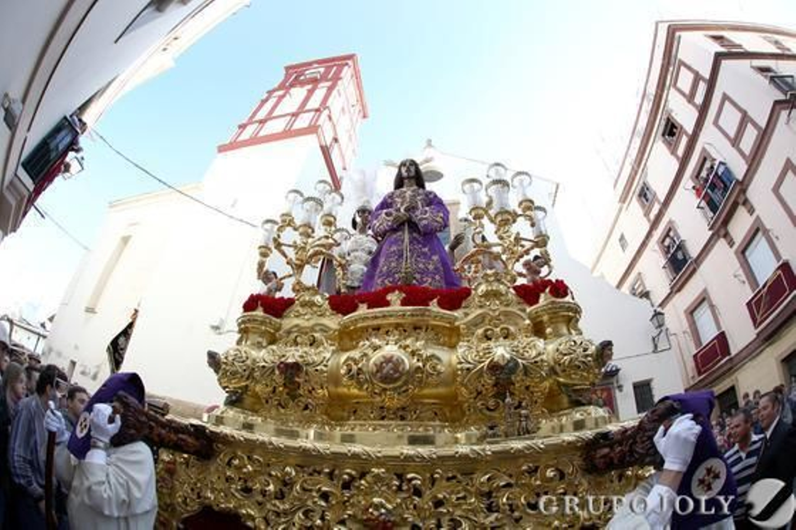 Venerable, Mercedaria y Lasaliana Cofradía de Penitencia de Nuestro Padre Jesús de la Sentencia y Nuestra Señora del Buen Fin. 

Foto: Jesus Marin