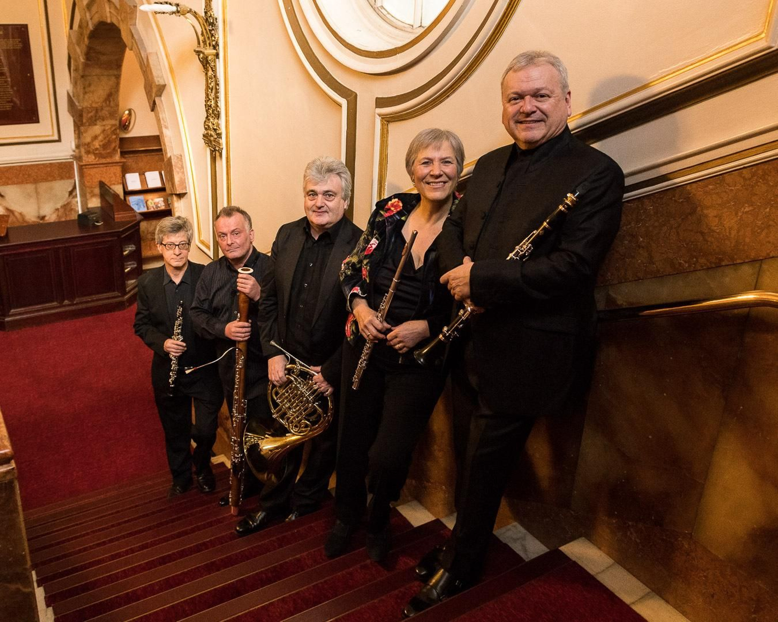 El quinteto británico London Winds.