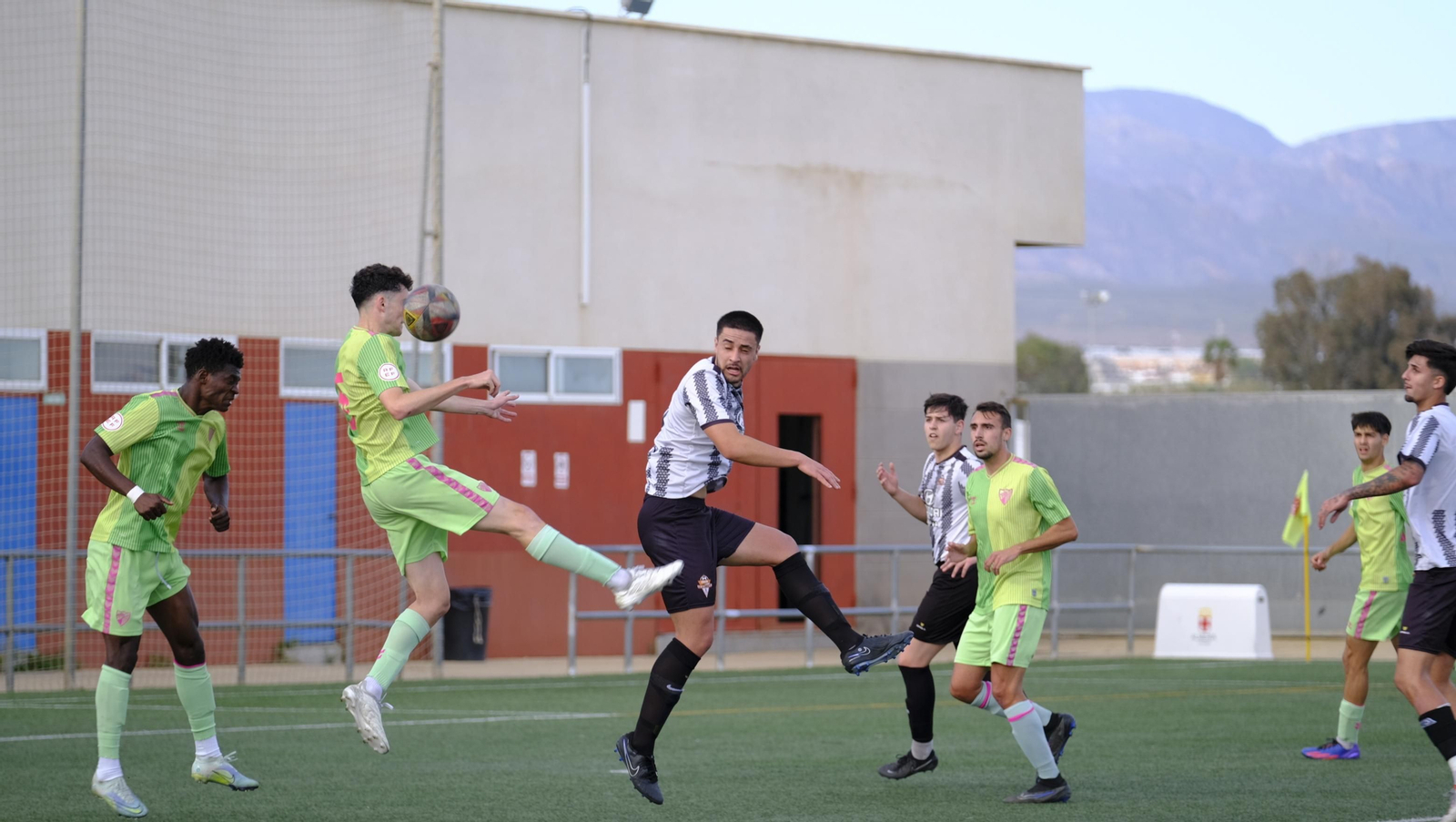 Imágenes del partido de fútbol juvenil La Cañada-Málaga