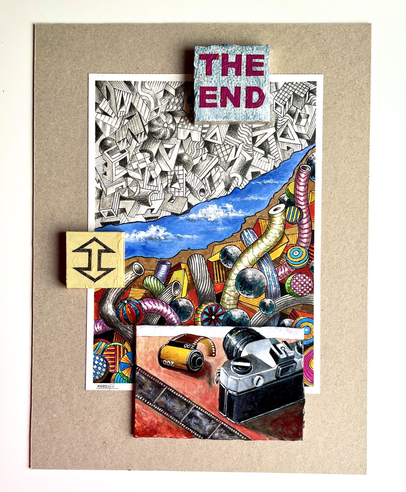 Otra de las obras expuestas.