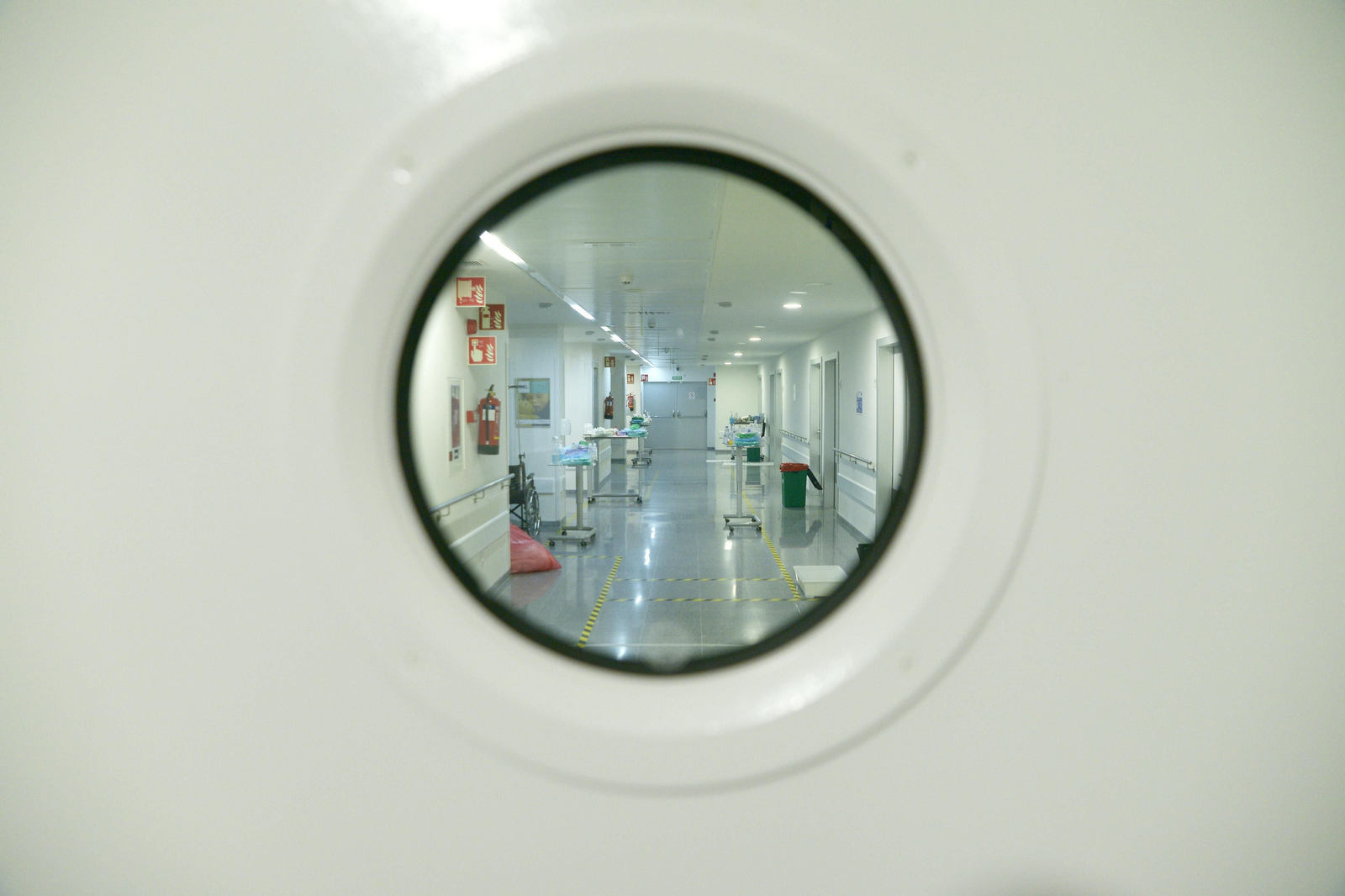 Fotos del dispositivo  para atender pacientes en QuironSalud