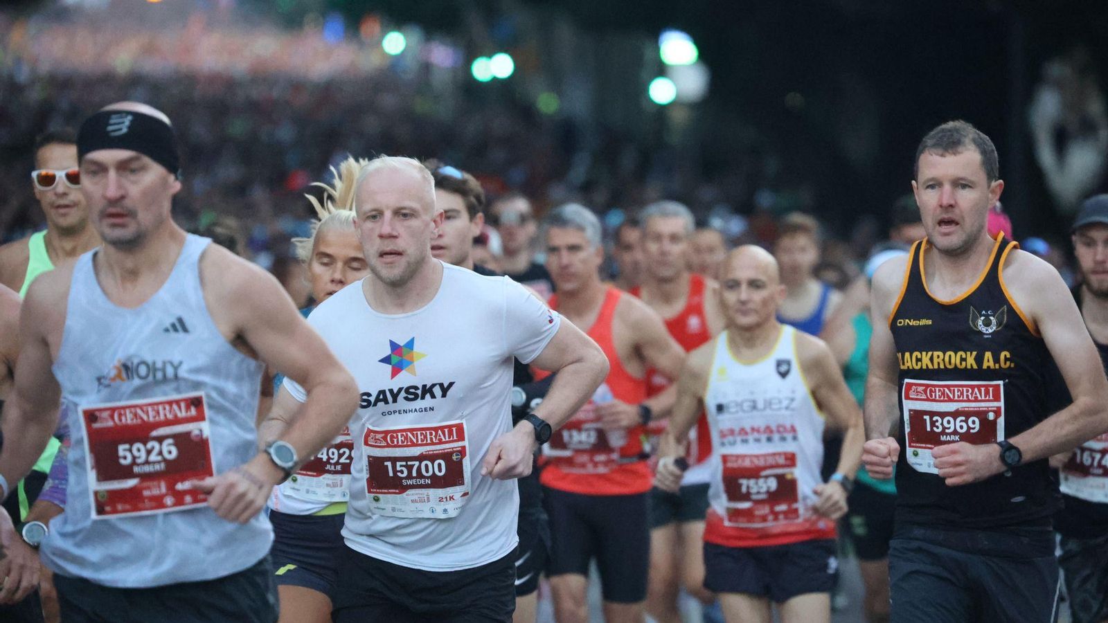 Las mejores fotos de la Maratón de Málaga 2024