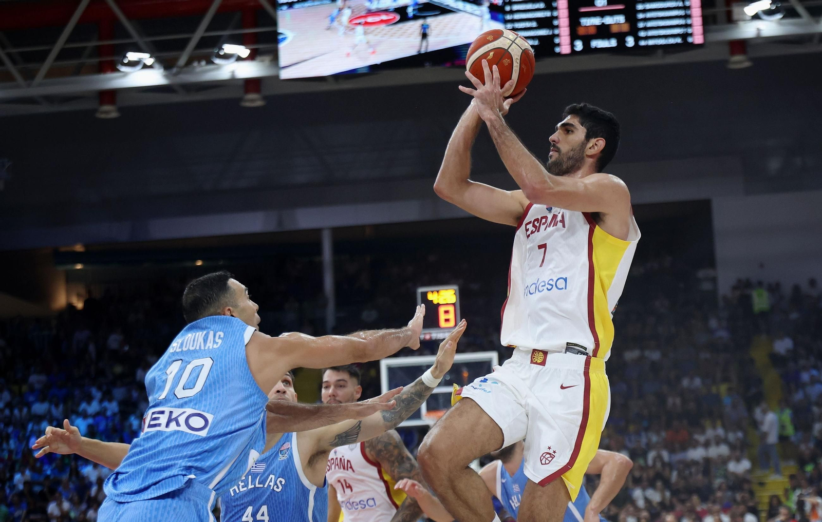 Las fotos del España - Grecia de baloncesto en el adiós de Scariolo