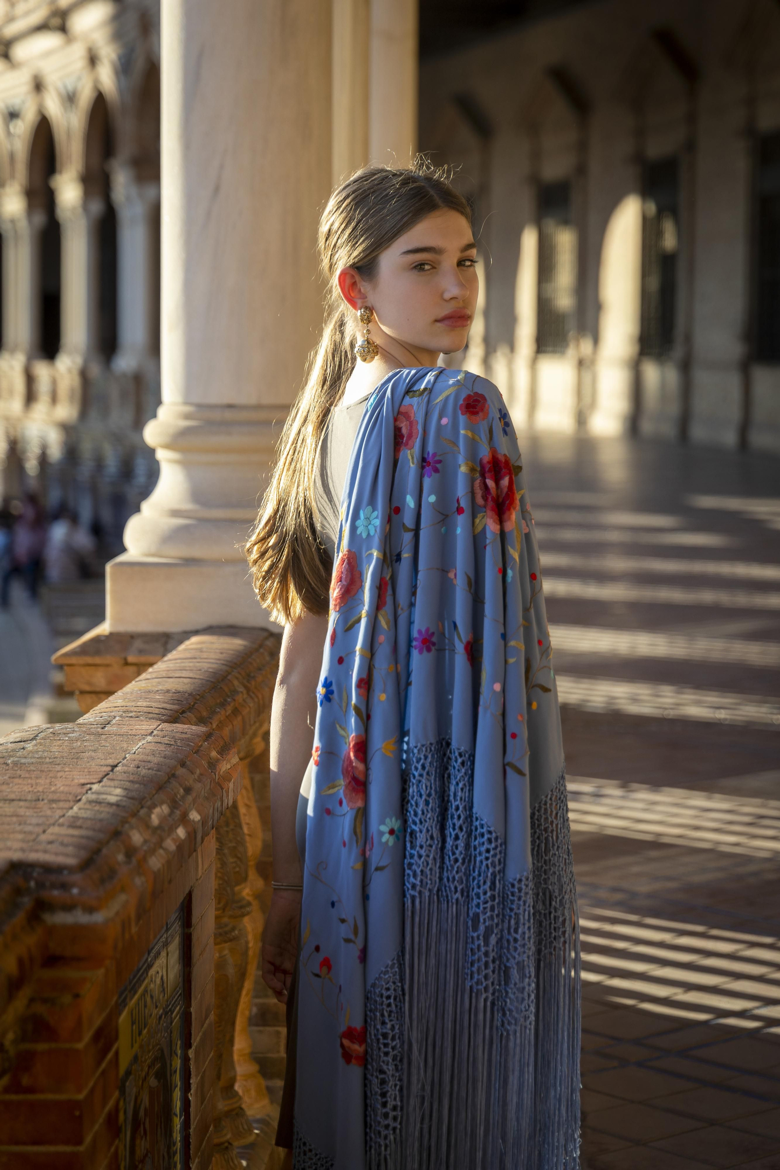 Mantón bordado de Foronda