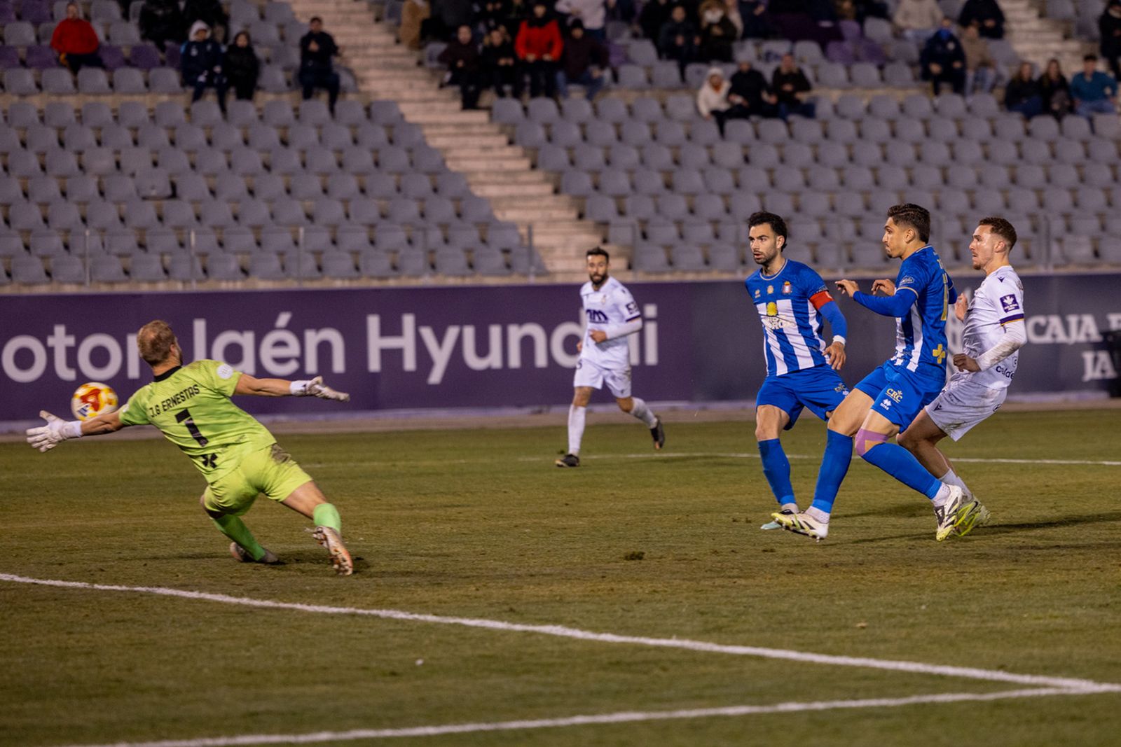 Las mejores imágenes del Real Jaén - Lorca Deportiva