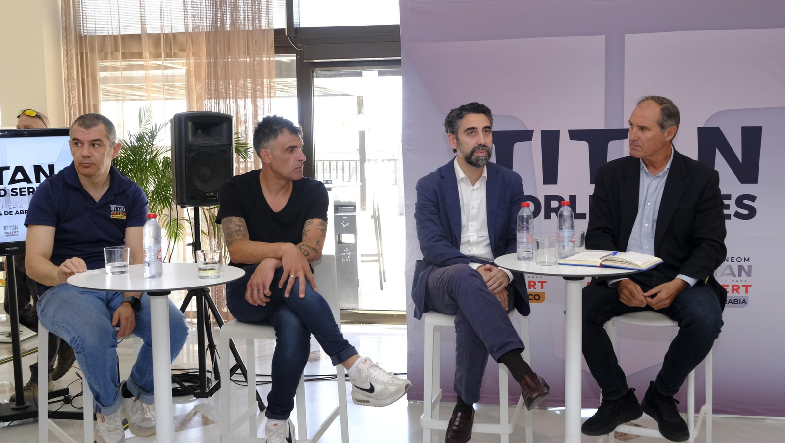 Imágenes de la presentación del Stage Titan World Series, en Almería