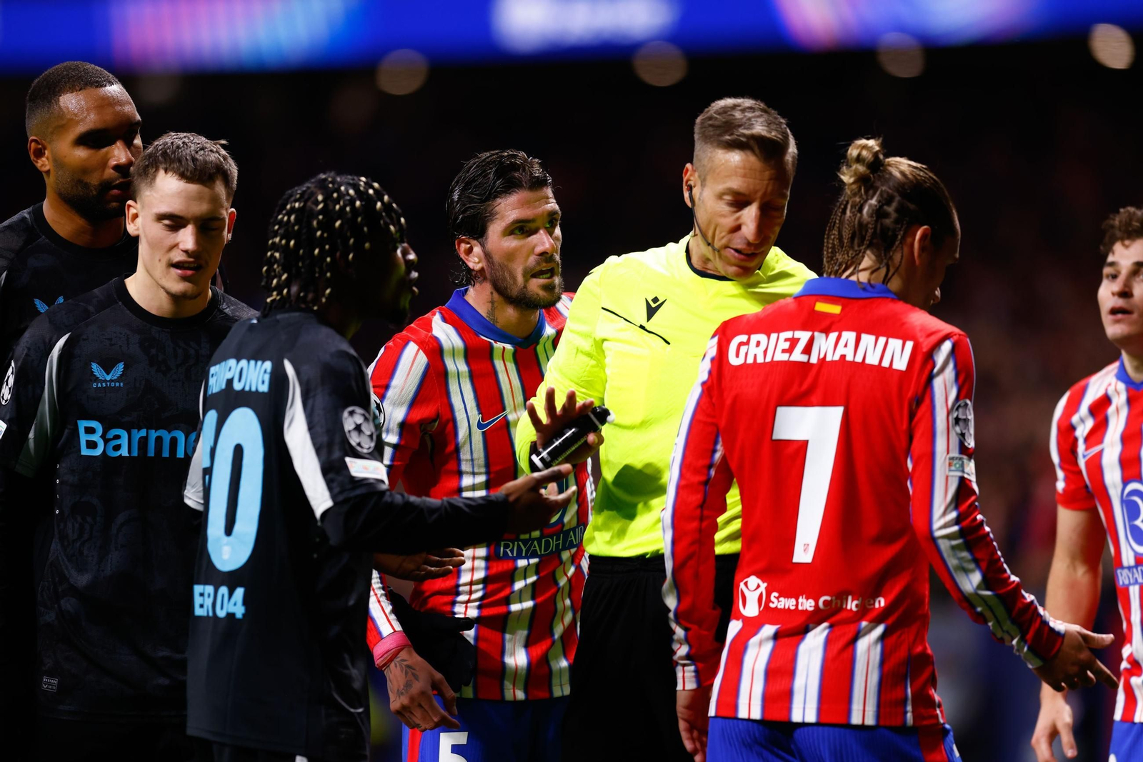 Las fotos del Atlético de Madrid - Bayer Leverkusen