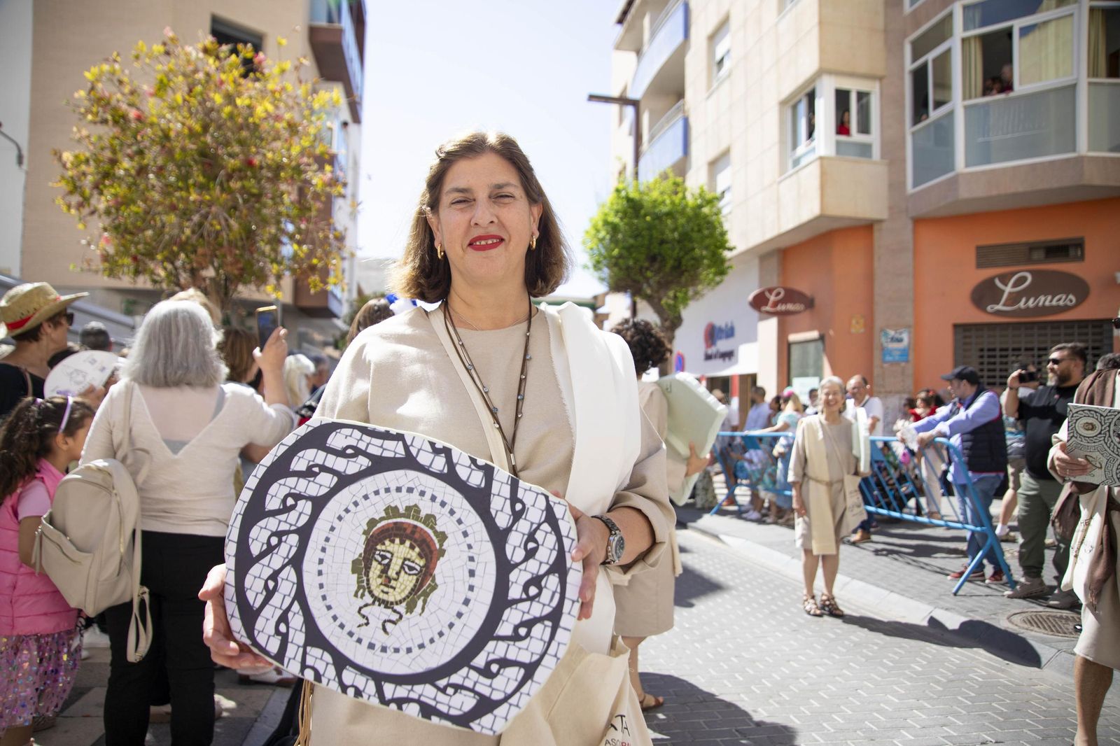 Las imágnes de la misa y procesión en honor a San Marcos en El Ejido