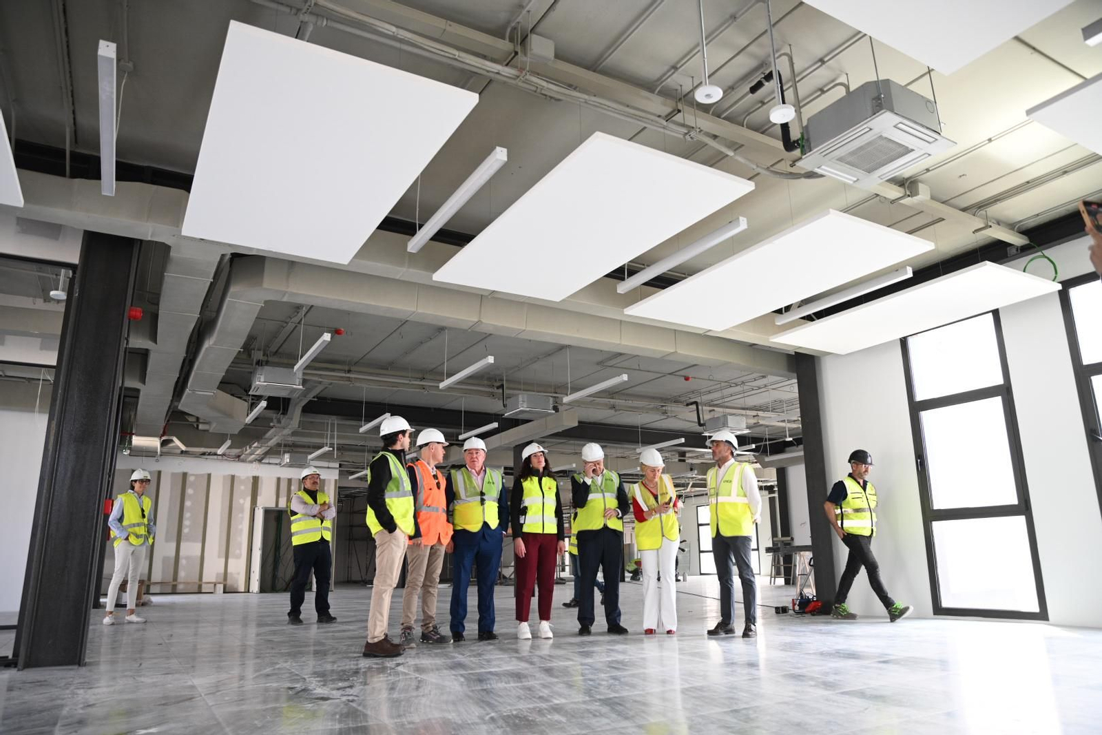 Vázquez ha visitado las obras en ejecución dentro del PITA