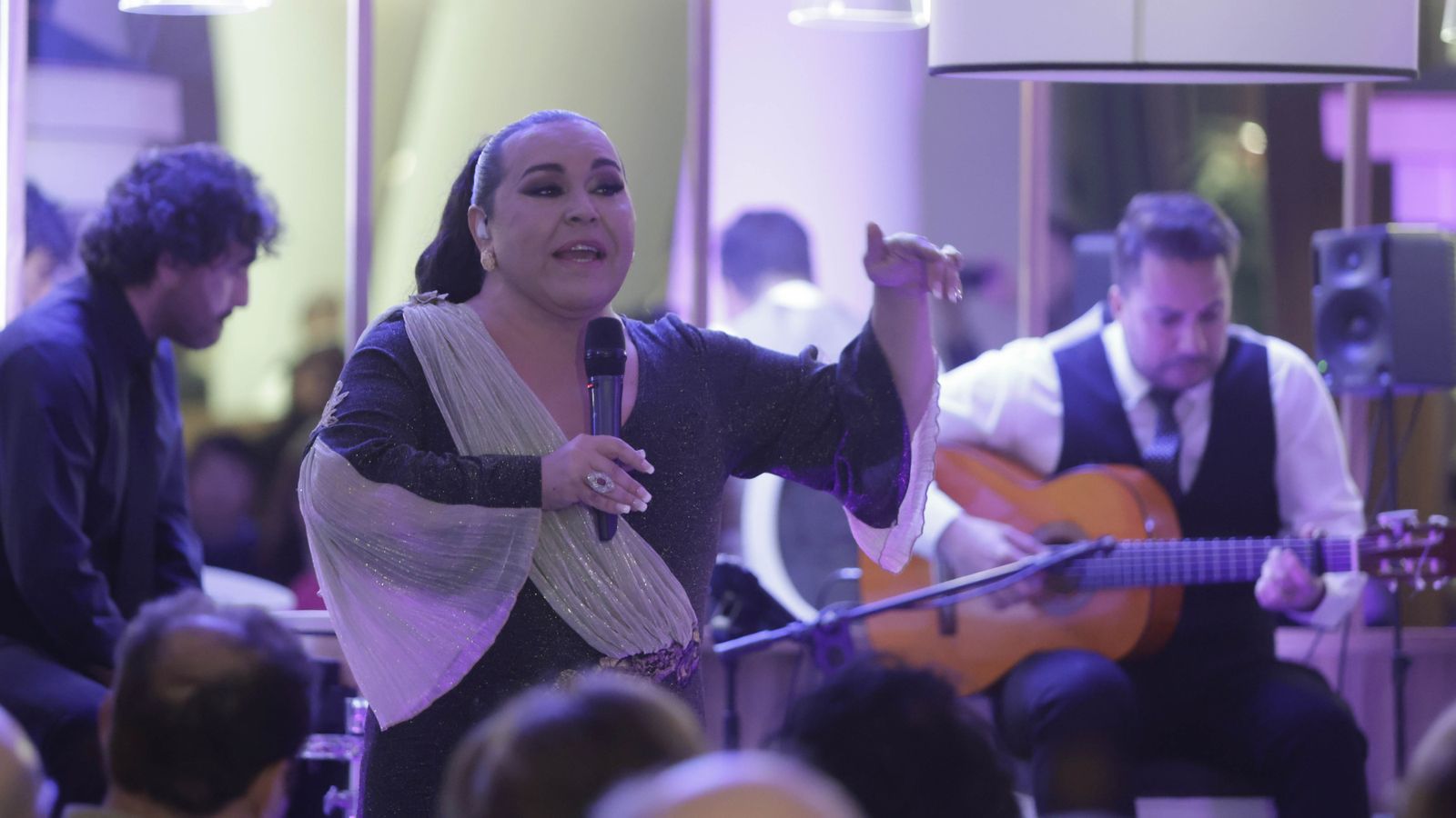 Imágenes del concierto de Falete en el Hotel Colón