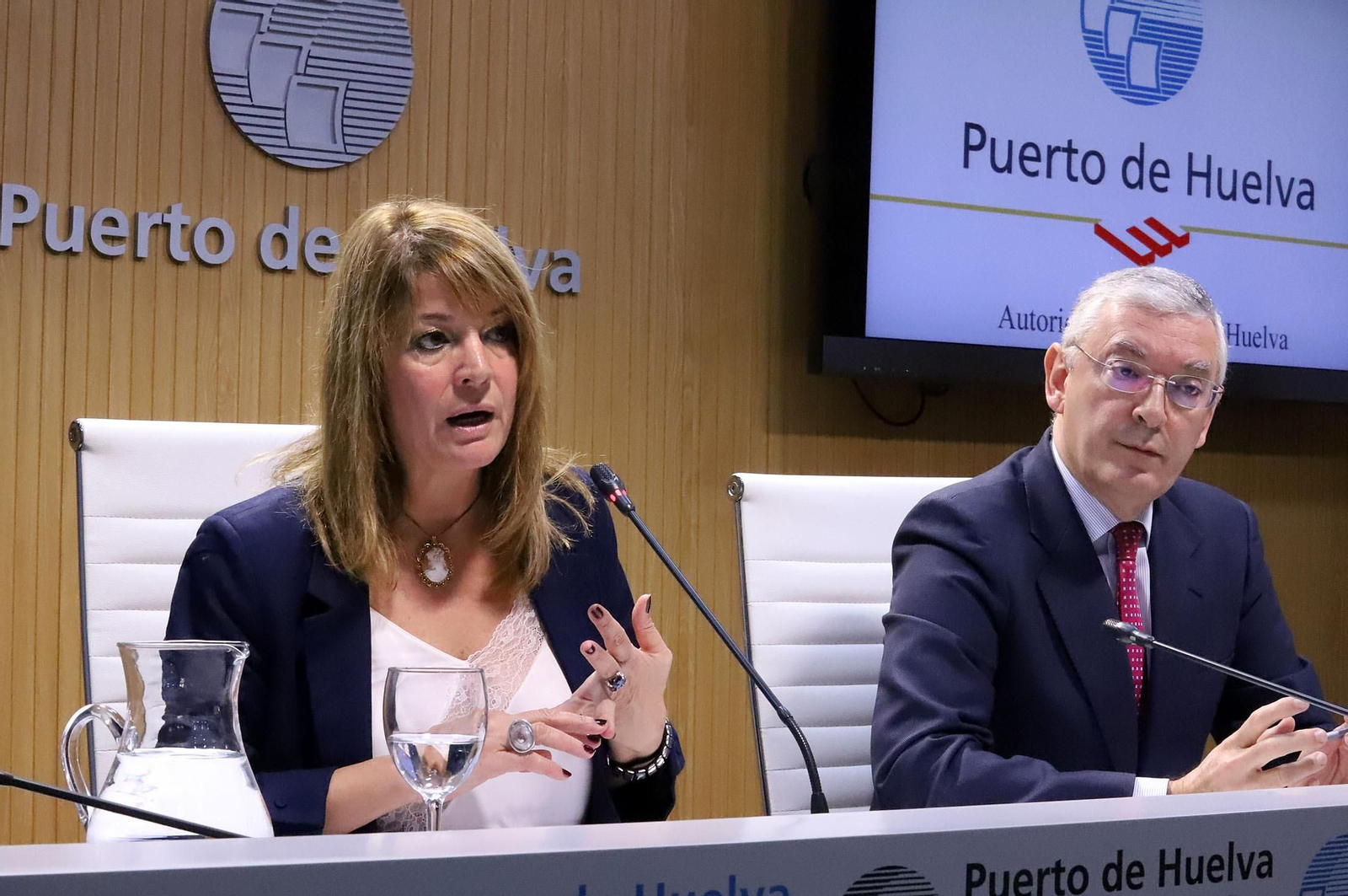 Pilar Miranda, durante una rueda de prensa. Pilar Miranda, durante una rueda de prensa.