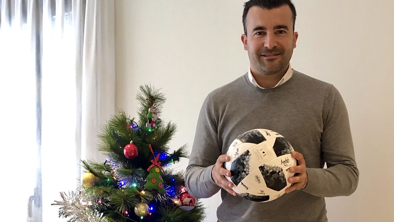 Carlos Hinojo posa para Diario de Almería.