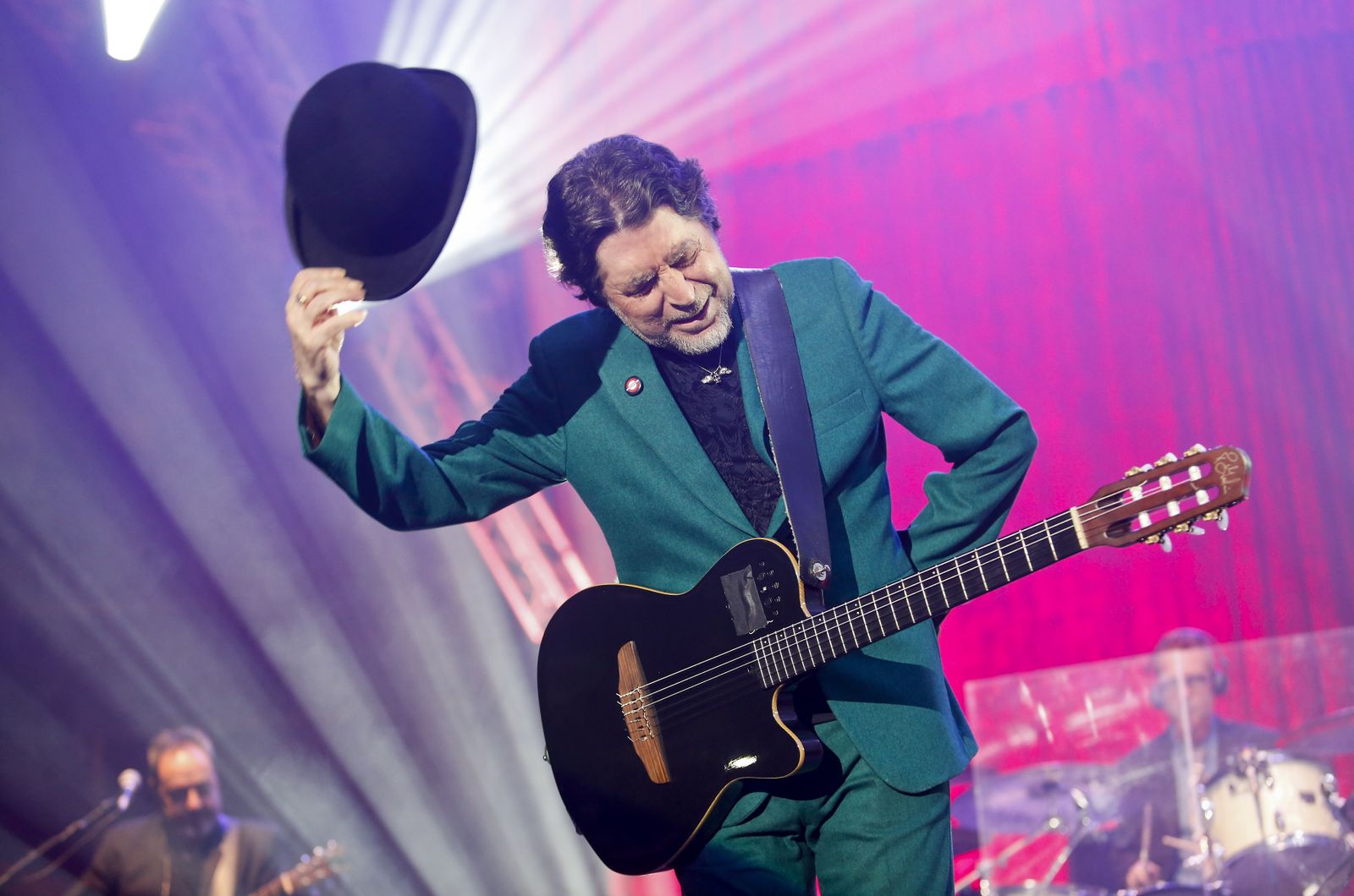 Joaquín Sabina, en concierto.