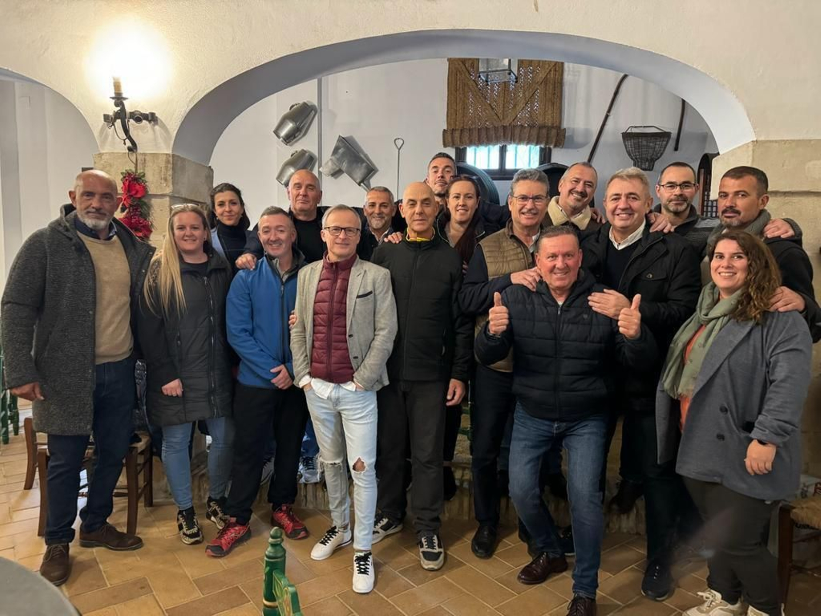 La delegación gaditana de kárate ha preparado el primer trimestre de 2024.