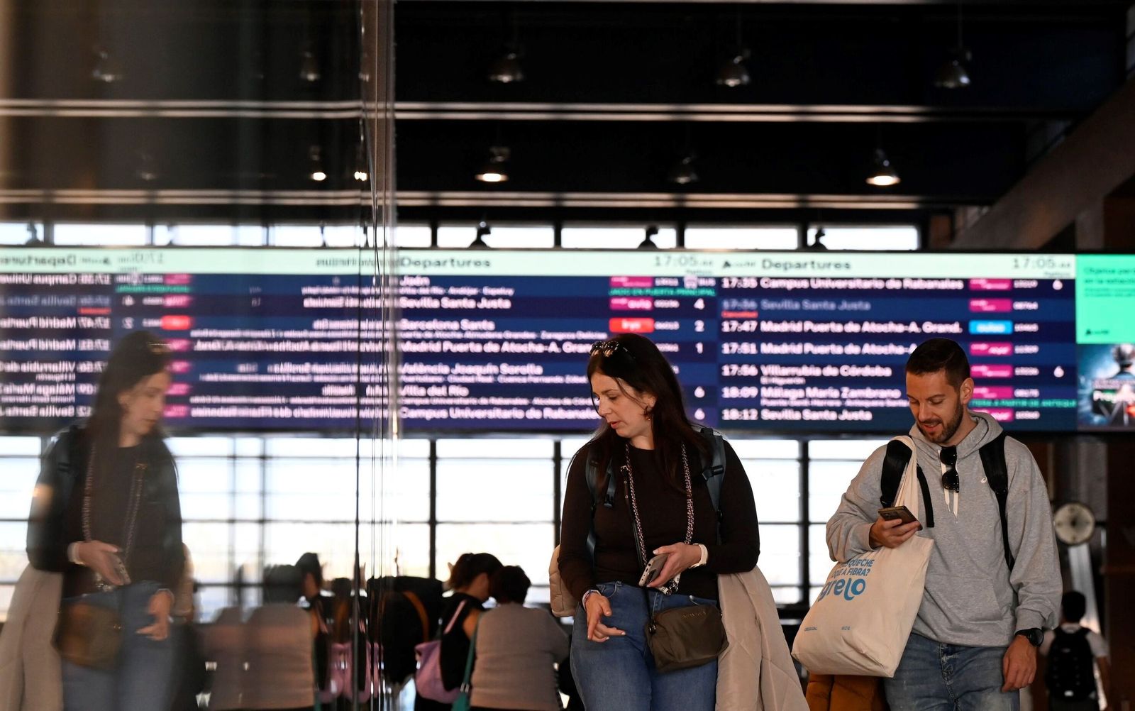 La estación de tren de Córdoba recupera la normalidad