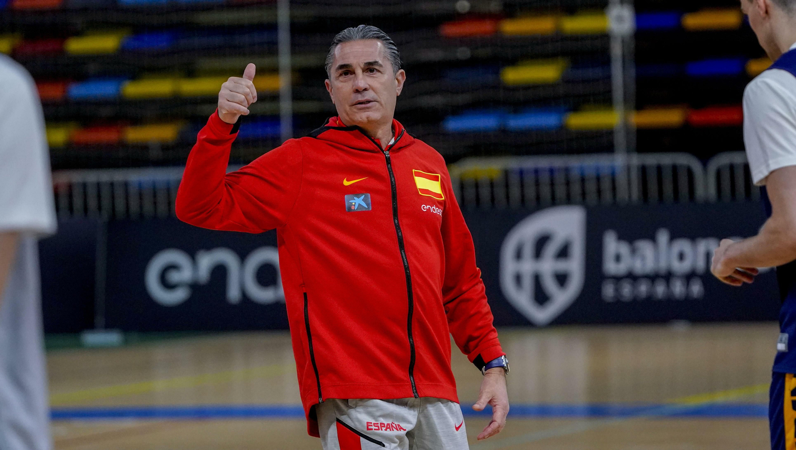 Rubén Guerrero, Darío Brizuela y Alberto Díaz, a las órdenes de Scariolo