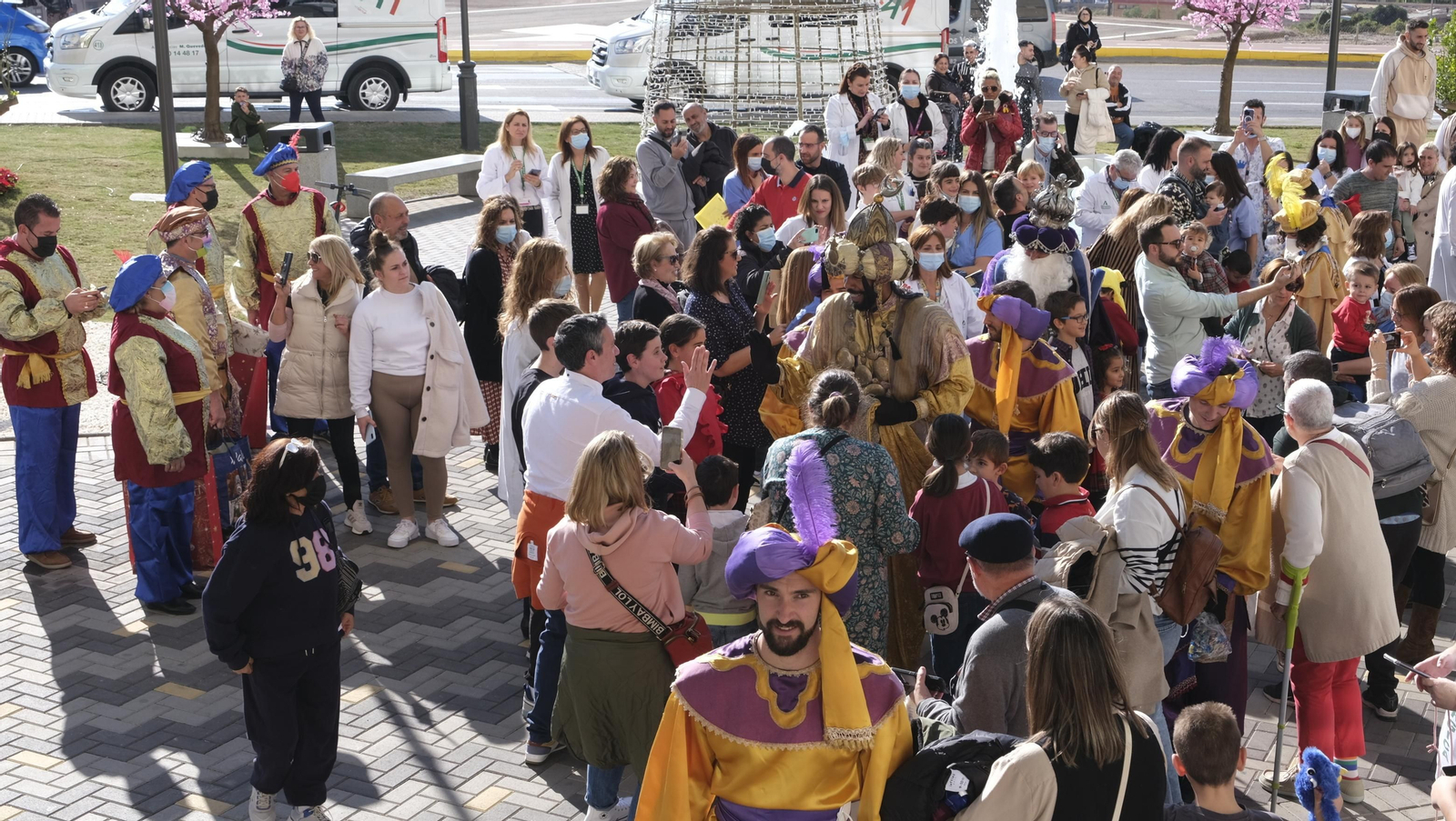 Los Reyes Magos en el Hospital Torrecárdenas de Almería
