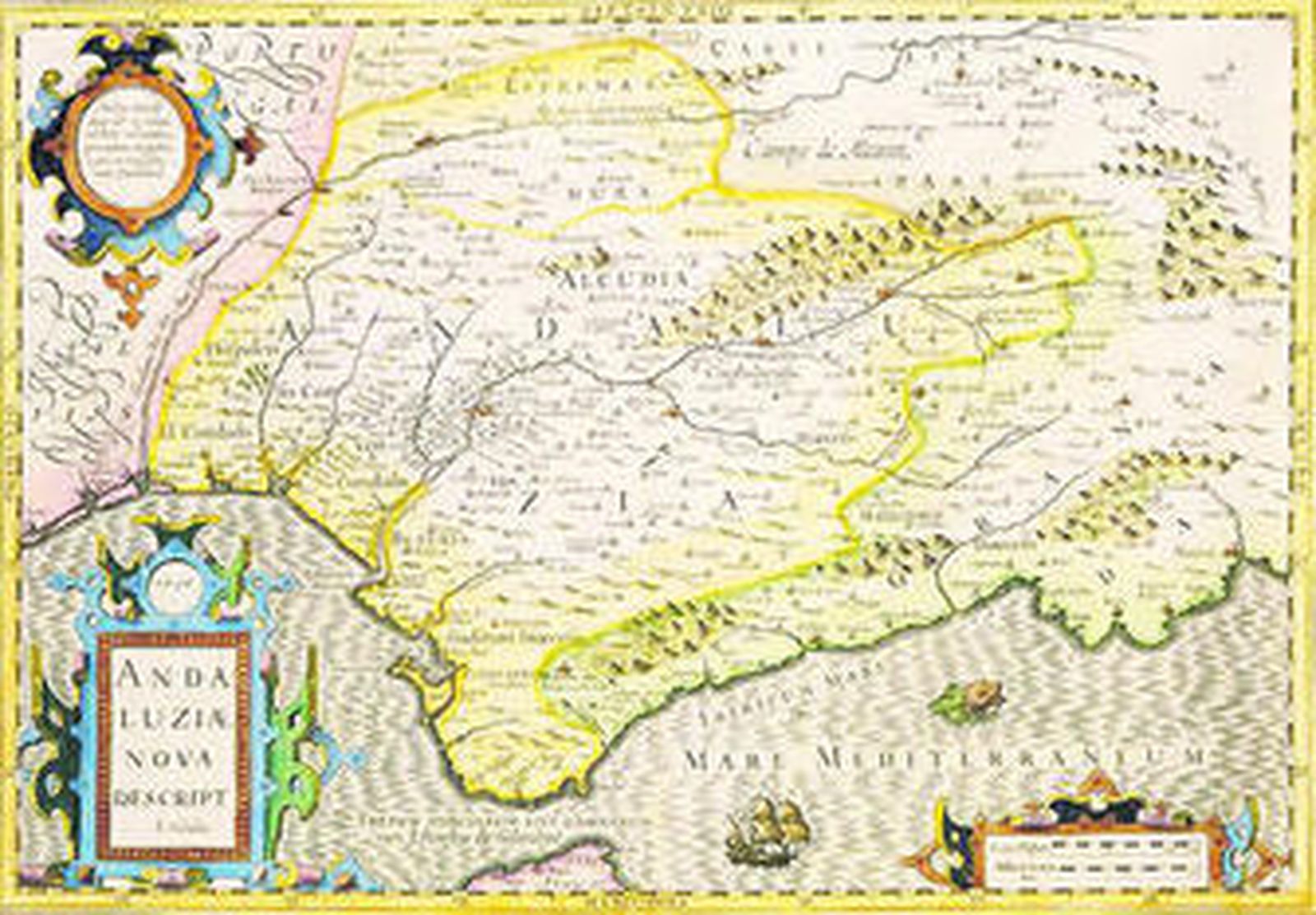 La historia de Andalucía a través de los mapas