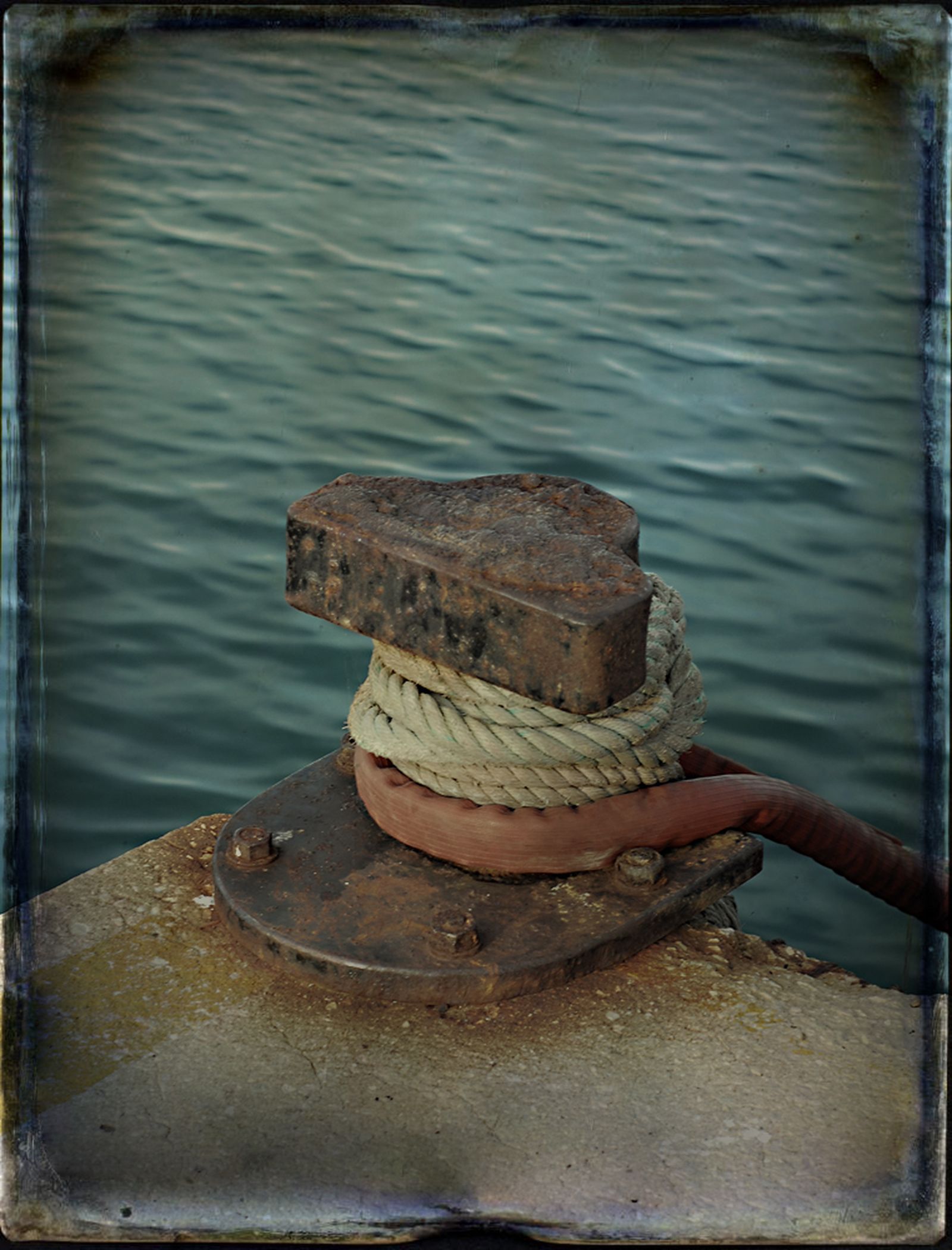 Una de las fotografías que forma parte de la muestra en Blanco y Negro.